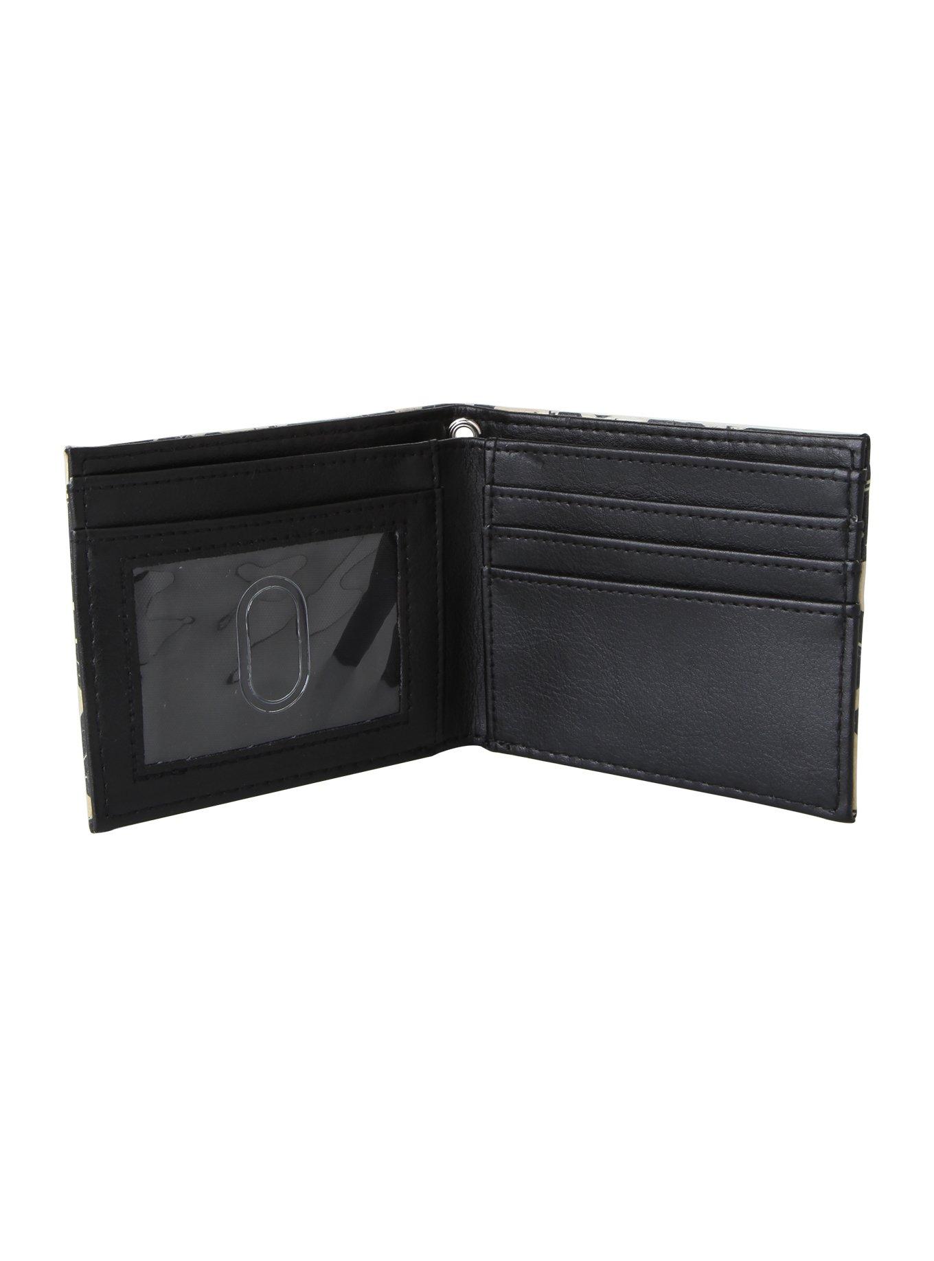 The Nightmare Before Christmas Jack Heads Bi-Fold Wallet, , alternate