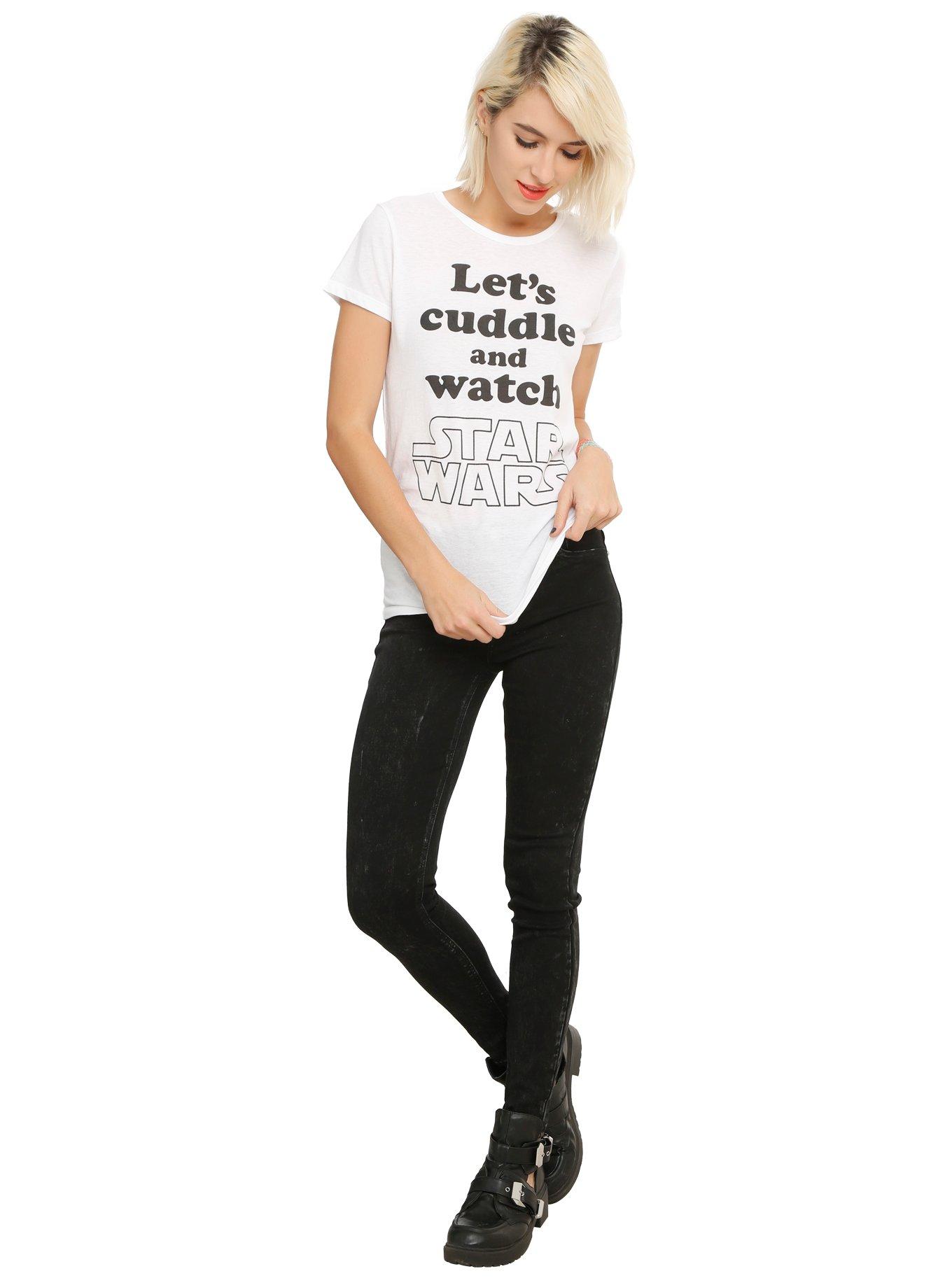 Star Wars Let's Cuddle Girls T-Shirt, , alternate
