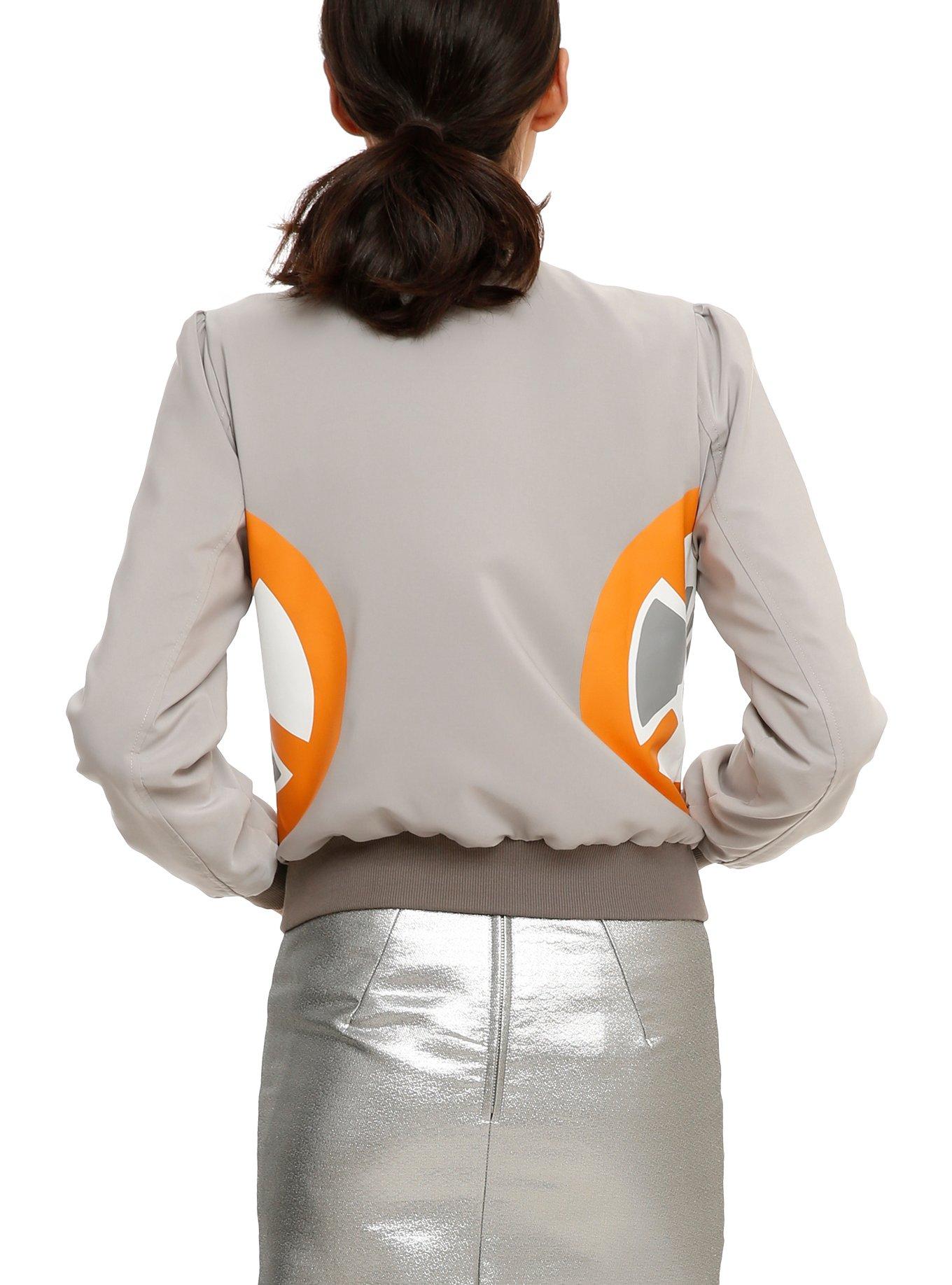 Her Universe Star Wars BB-8 Girls Bomber Jacket, , alternate