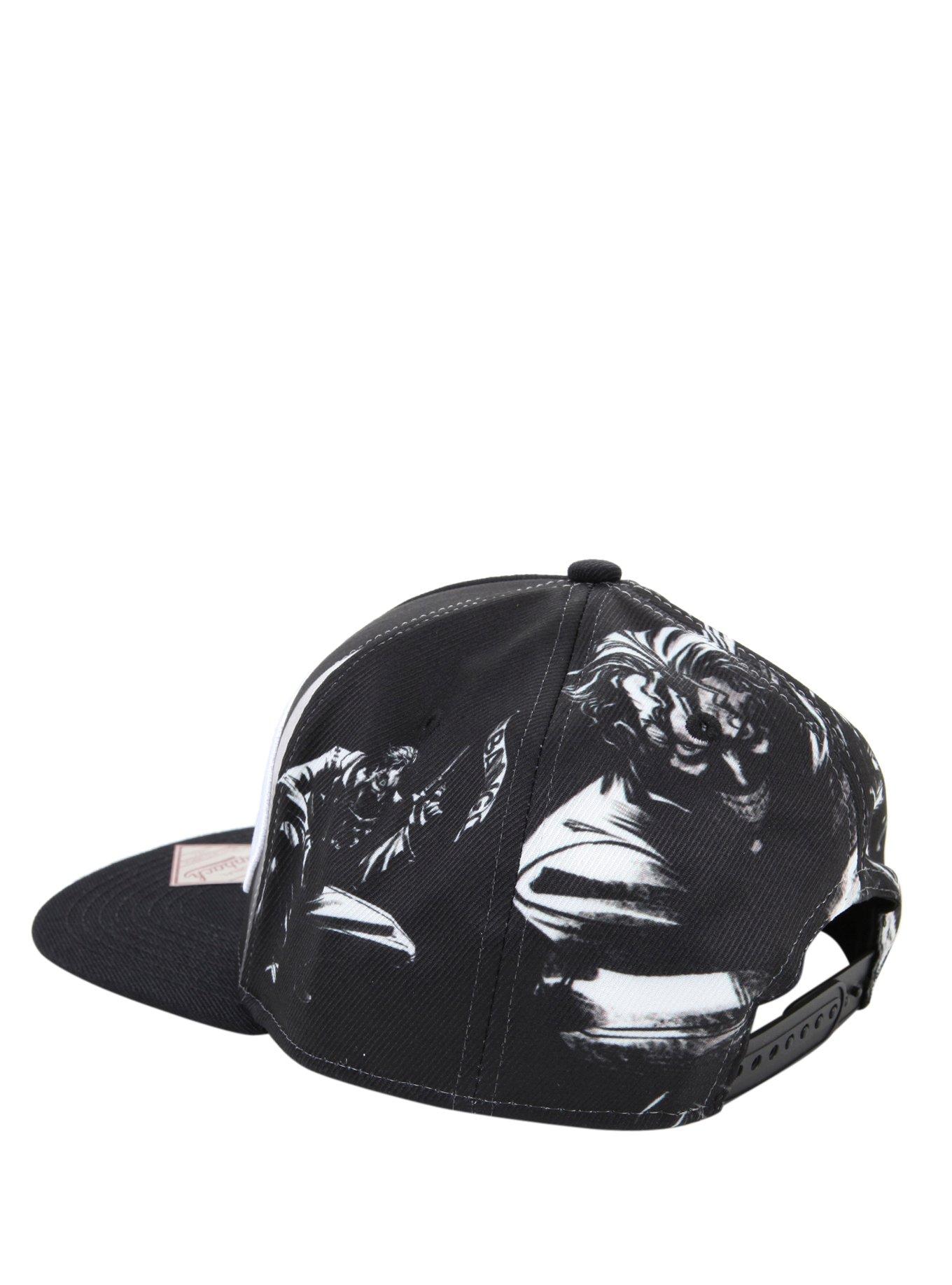 DC Comics The Joker Collage Snapback Hat, , alternate