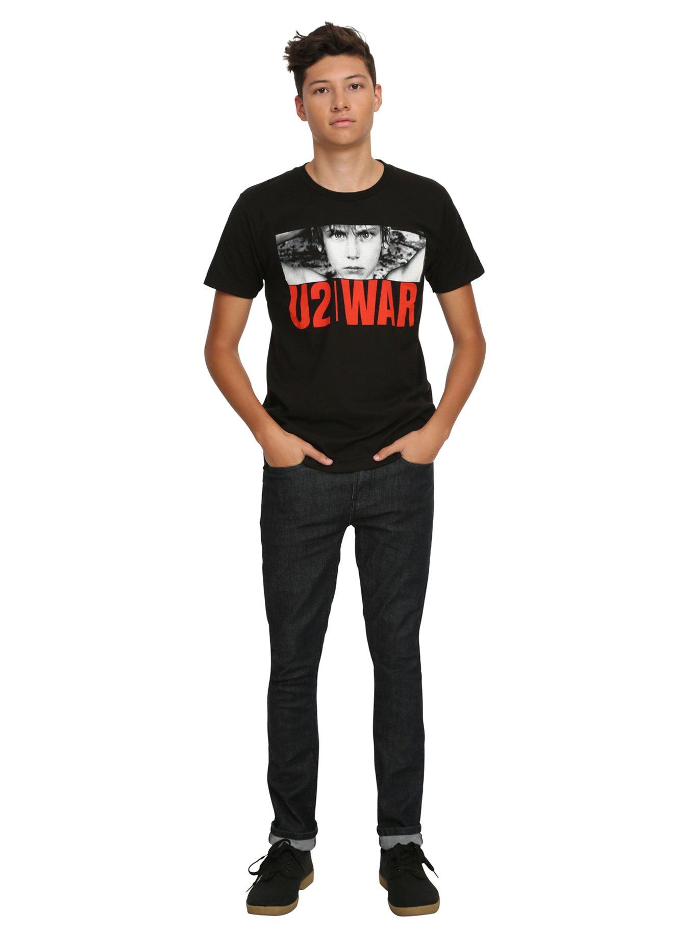 U2 War T-Shirt, BLACK, alternate