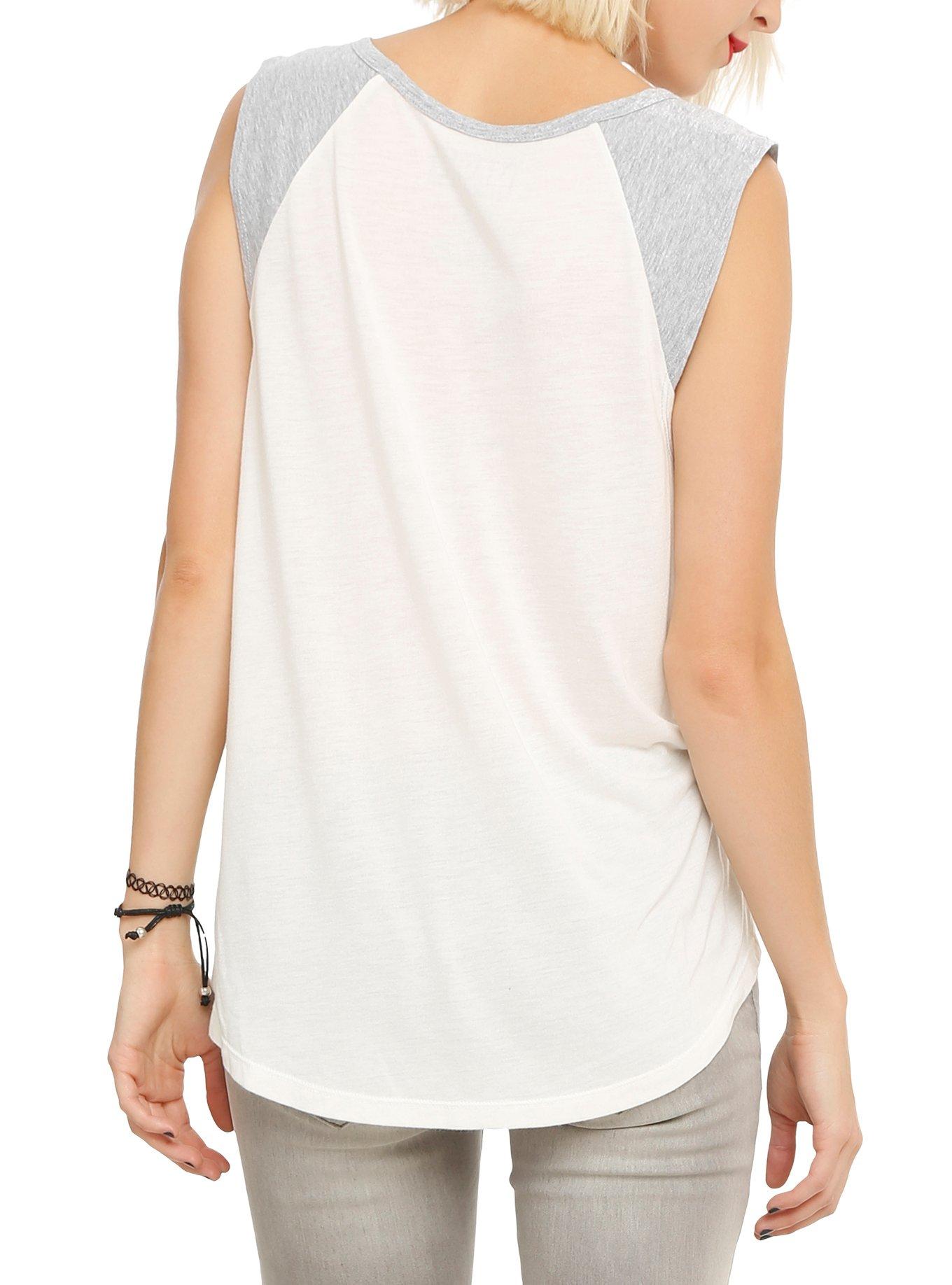 Marvel Black Widow Kick Hi-Lo Girls Top, , alternate - view 2