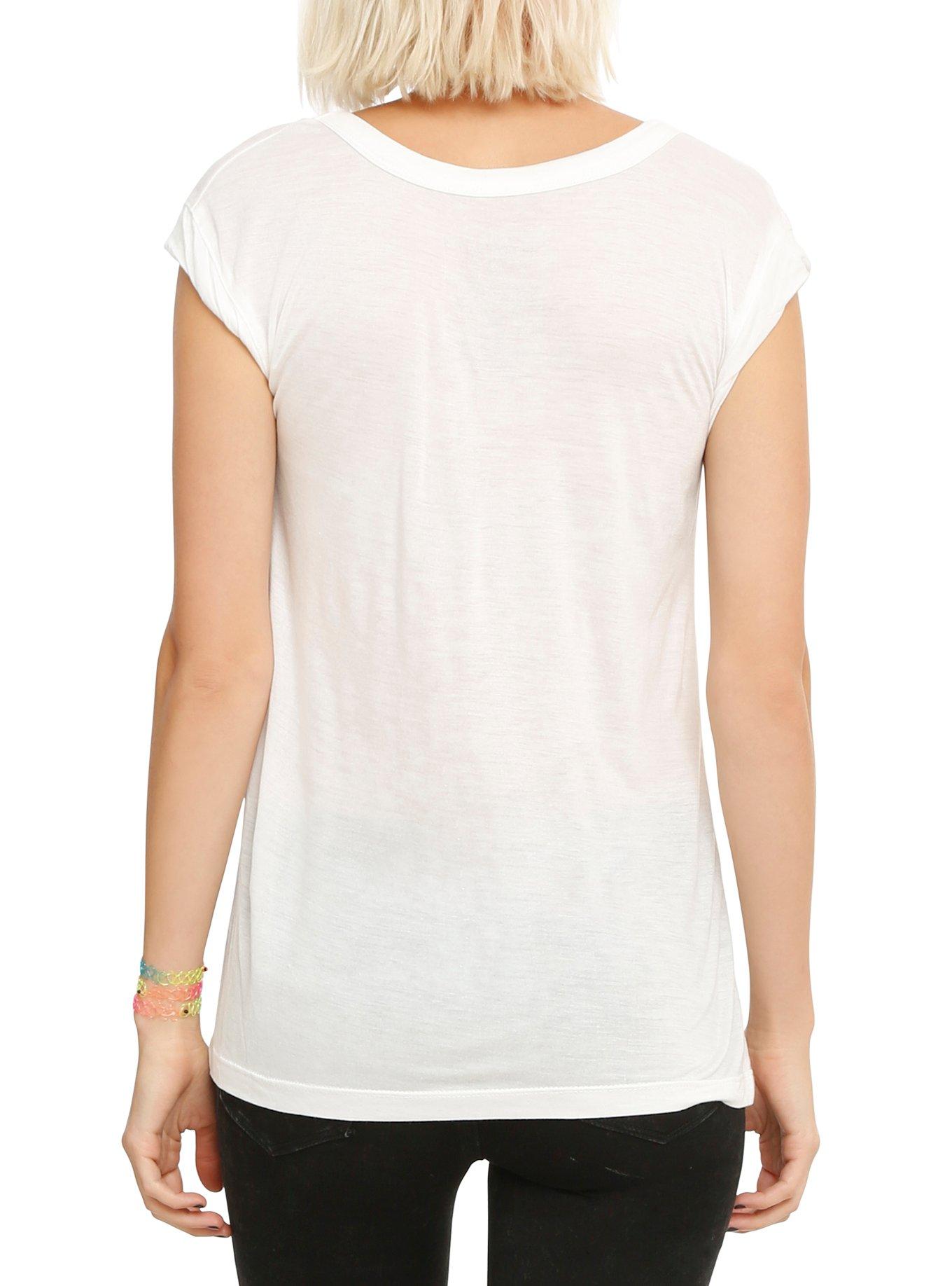 The Breakfast Club John Bender Silhouette Girls T-Shirt, , alternate