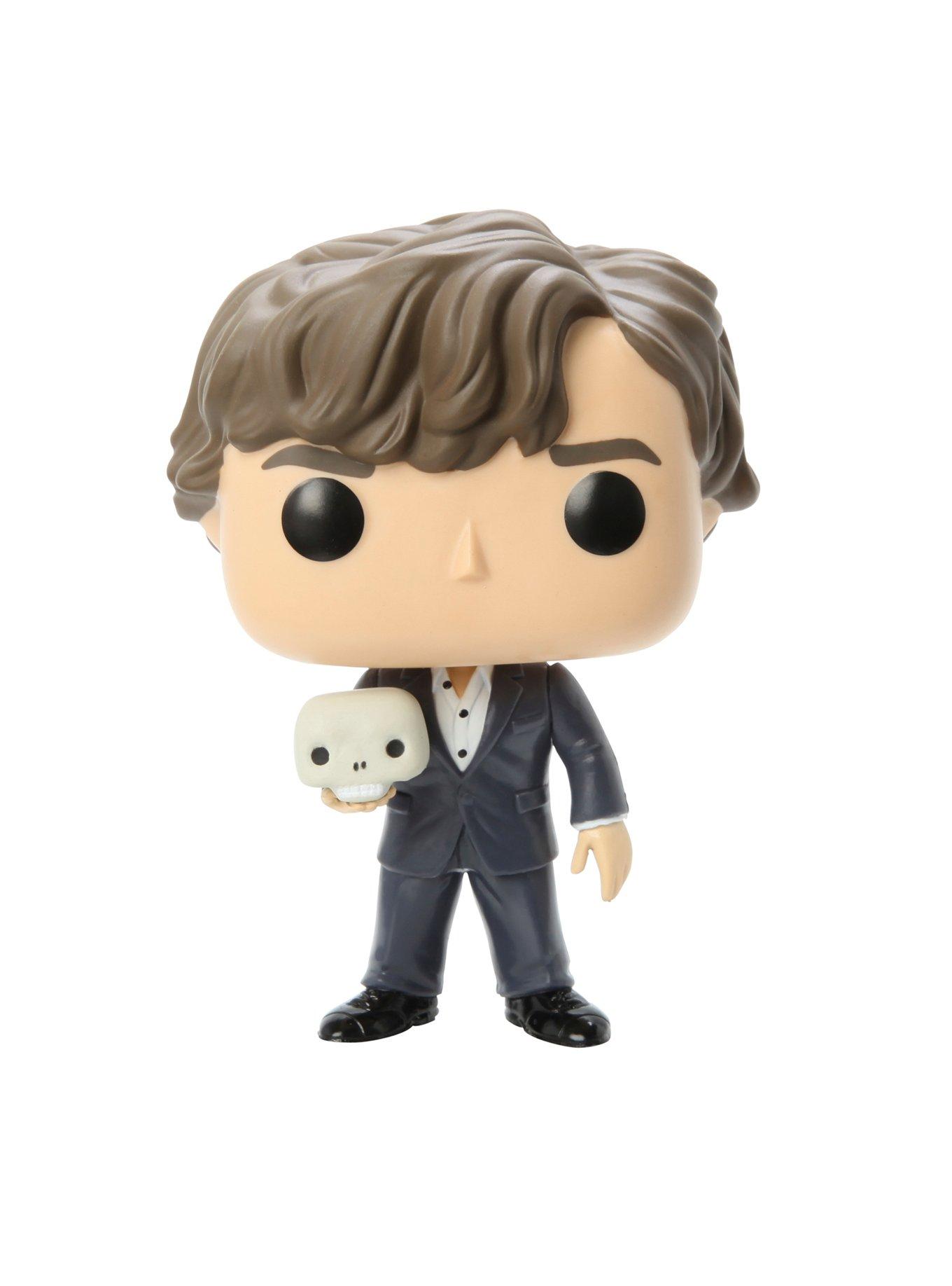 Funko Sherlock Pop! Television Sherlock With Skull Vinyl Figure Hot Topic Exclusive, , alternate