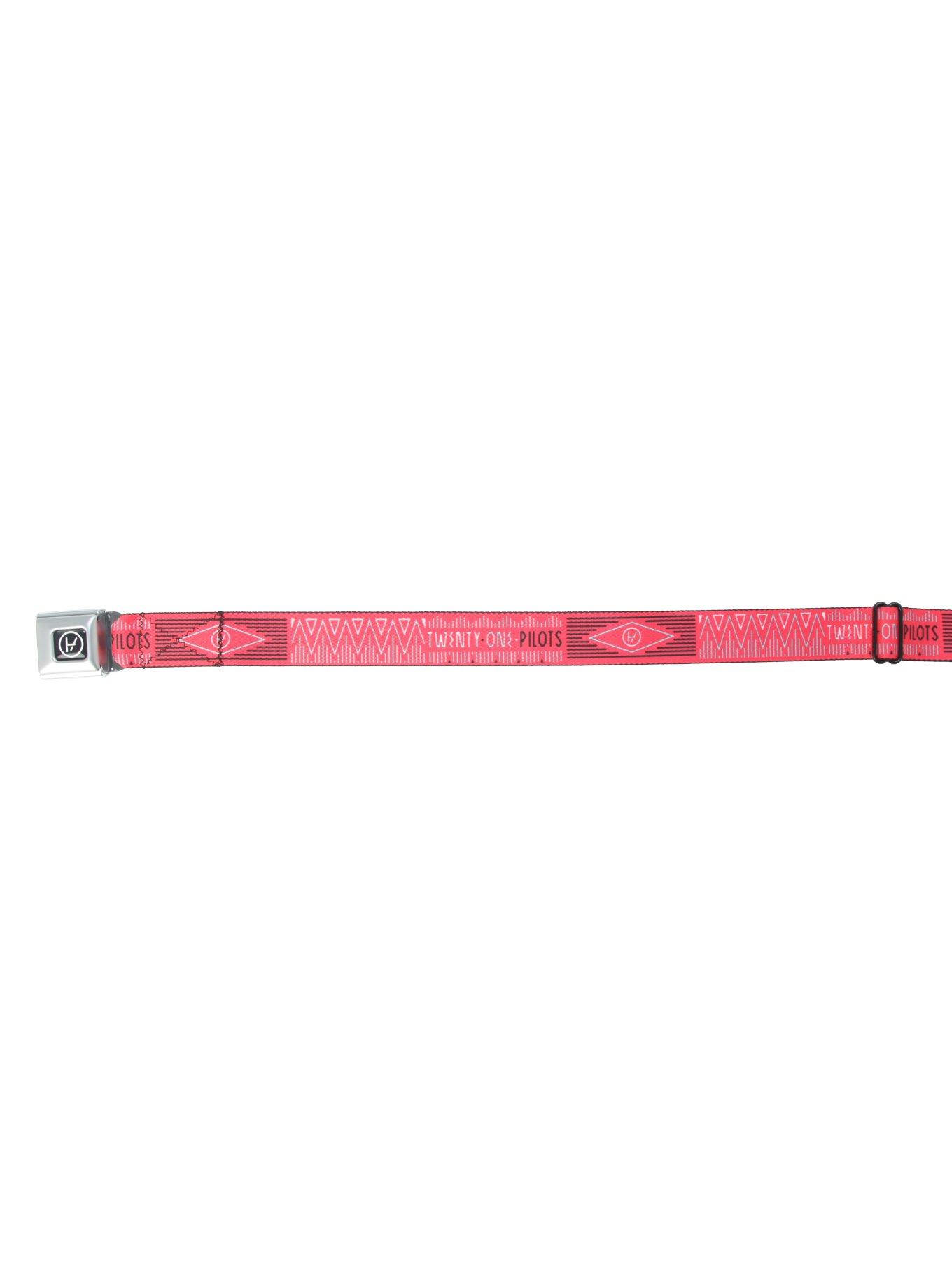 Twenty One Pilots Red Seat Belt Belt, , alternate