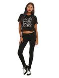 Double Double Toil And Trouble Crop Top, , alternate