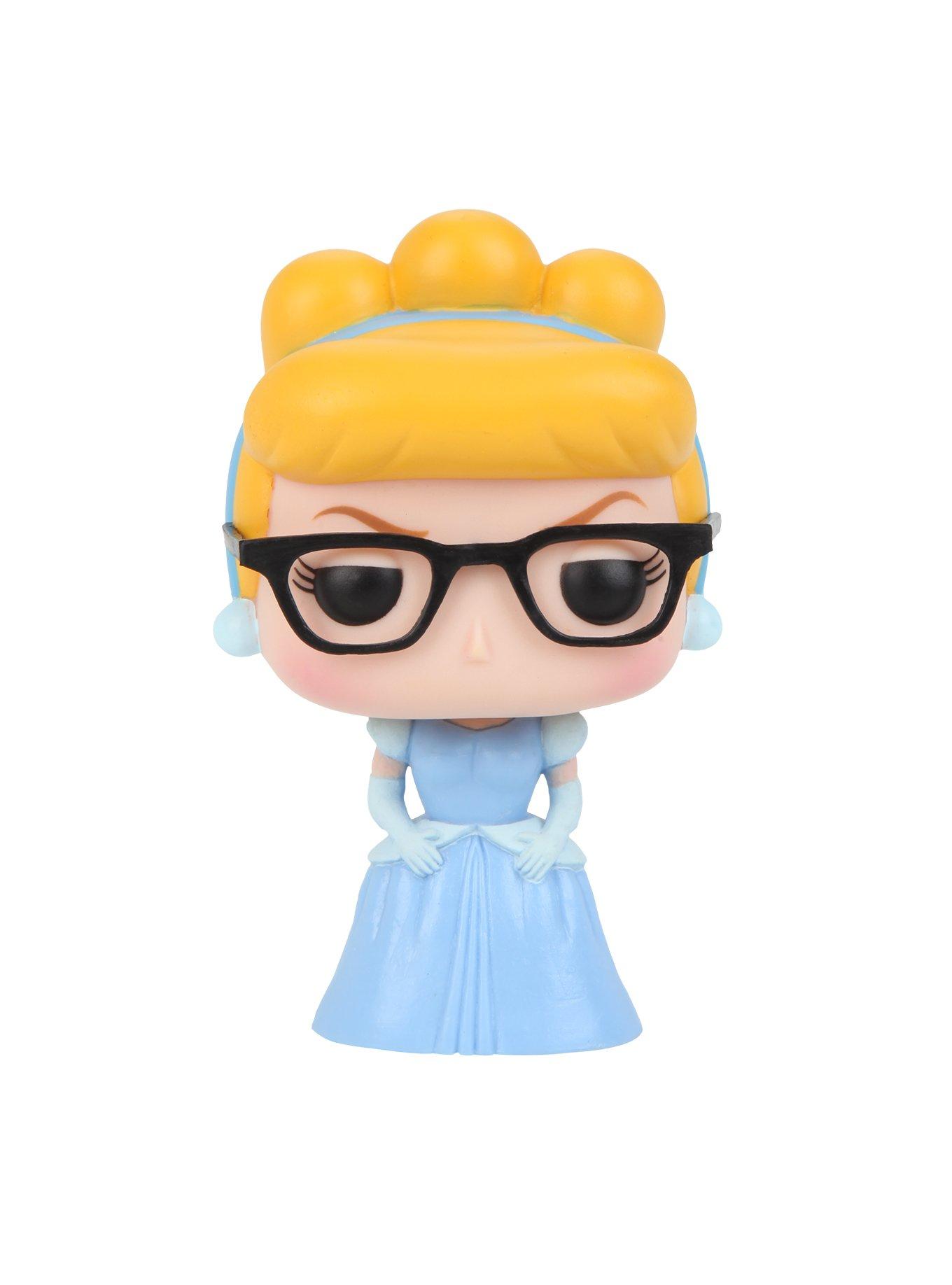 Funko Disney Pop! Cinderella (Nerd) Vinyl Figure Hot Topic Exclusive, , alternate