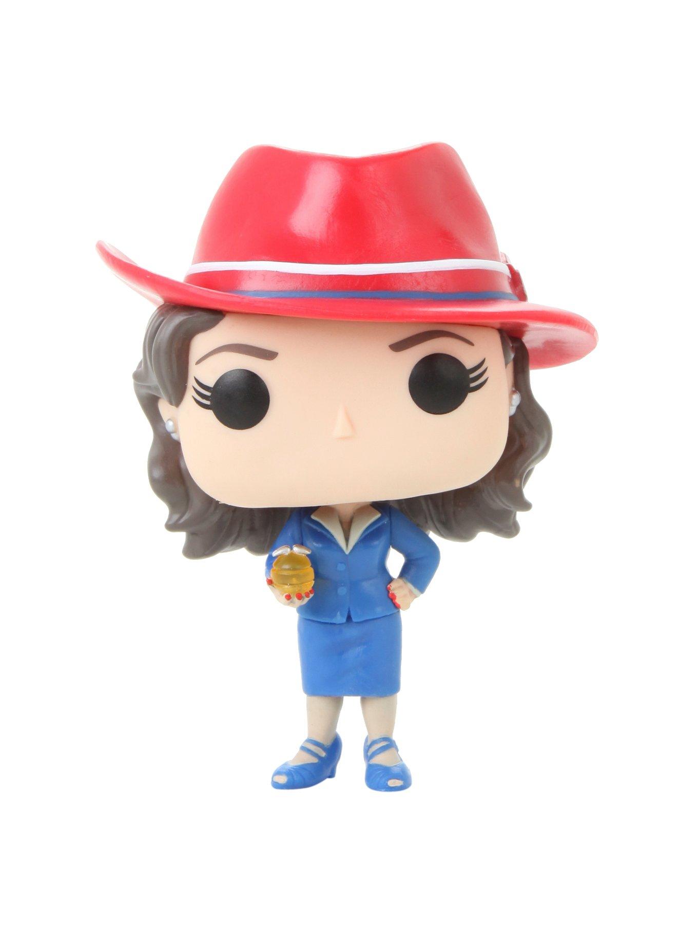 Funko Marvel Pop! Agent Carter (Gold Orb) Vinyl Bobble-Head Hot Topic Exclusive, , alternate
