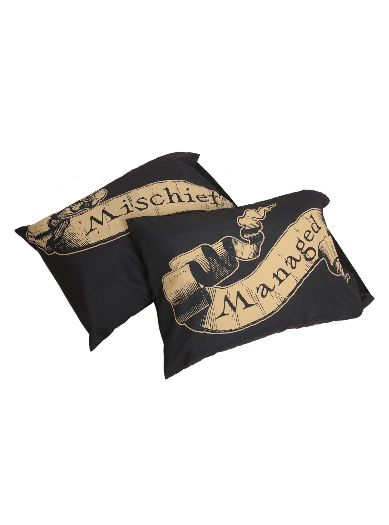 Harry Potter Mischief Managed Pillowcase Set, , alternate
