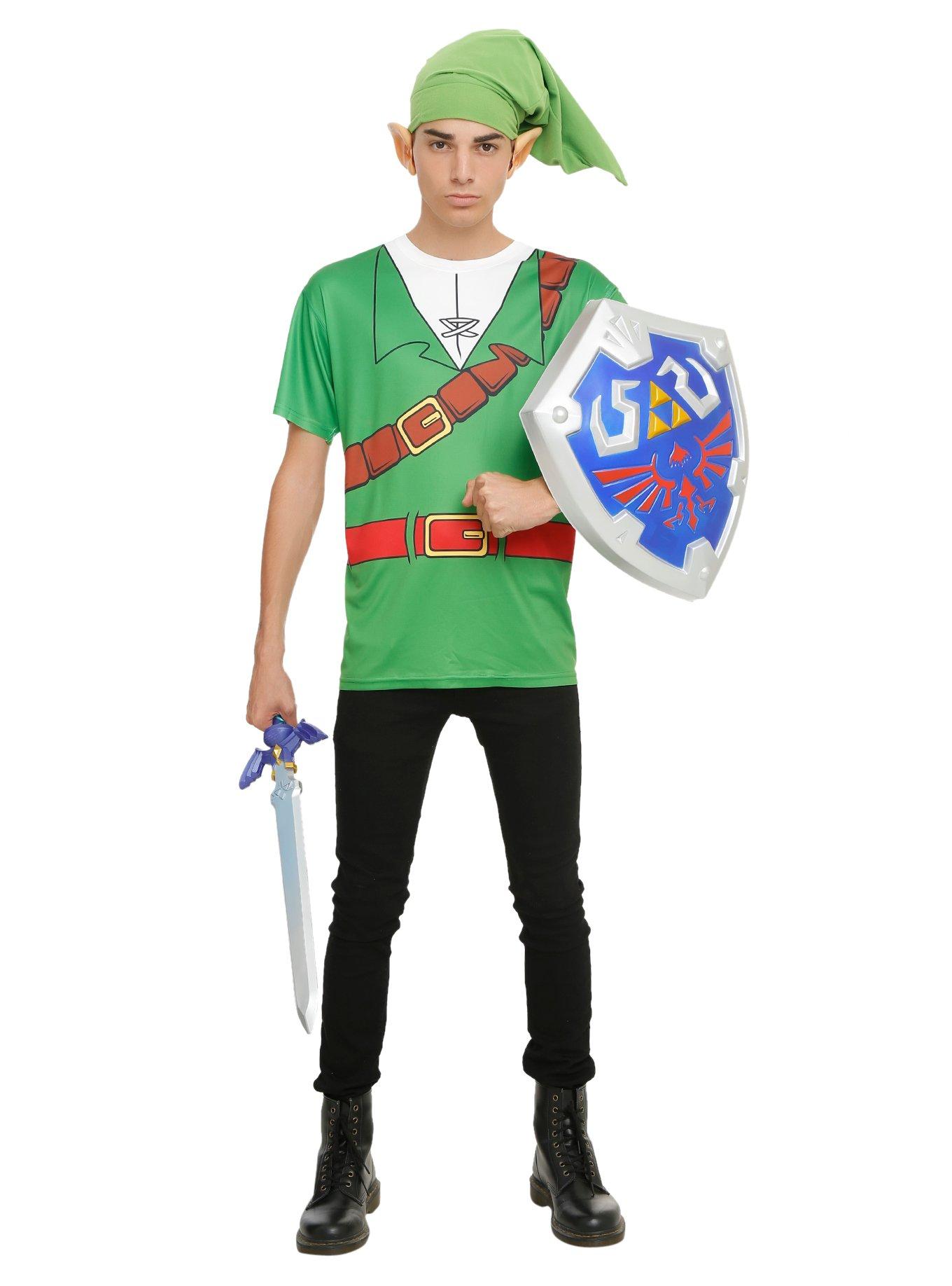 The Legend Of Zelda Link Costume T-Shirt, , alternate