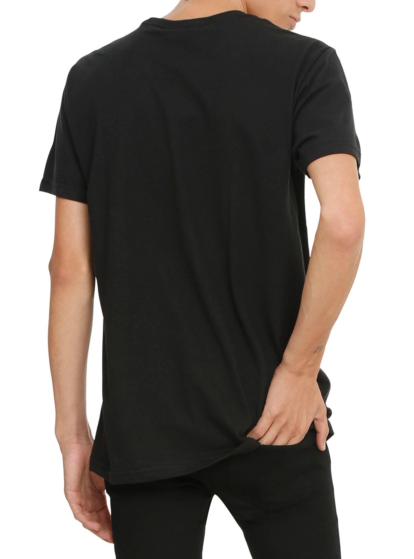 Avenged Sevenfold Splatter Logo T-Shirt, BLACK, alternate