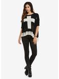 Cross Dolman Sweater, , alternate