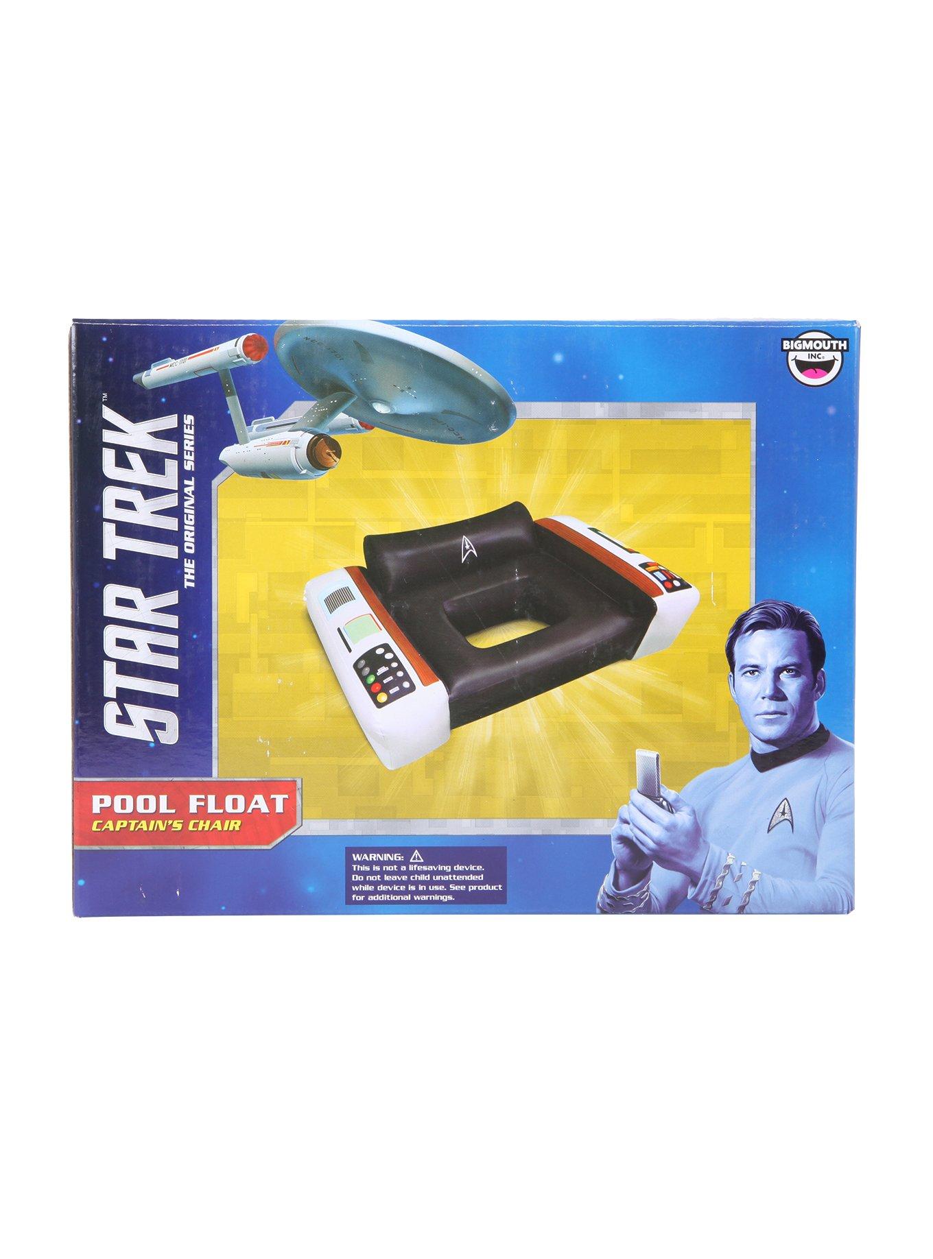 Star trek captain's chair pool online float