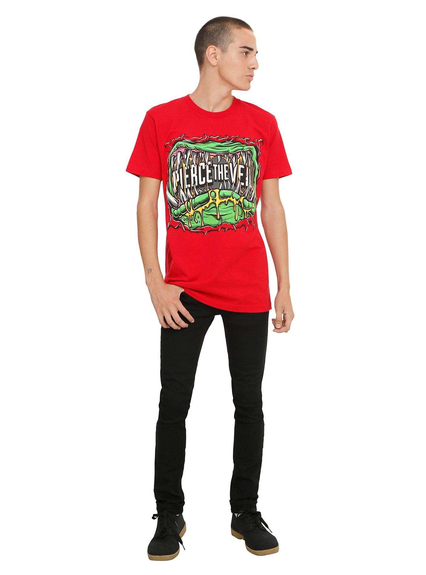 Pierce The Veil Monster Mouth T-Shirt, , alternate