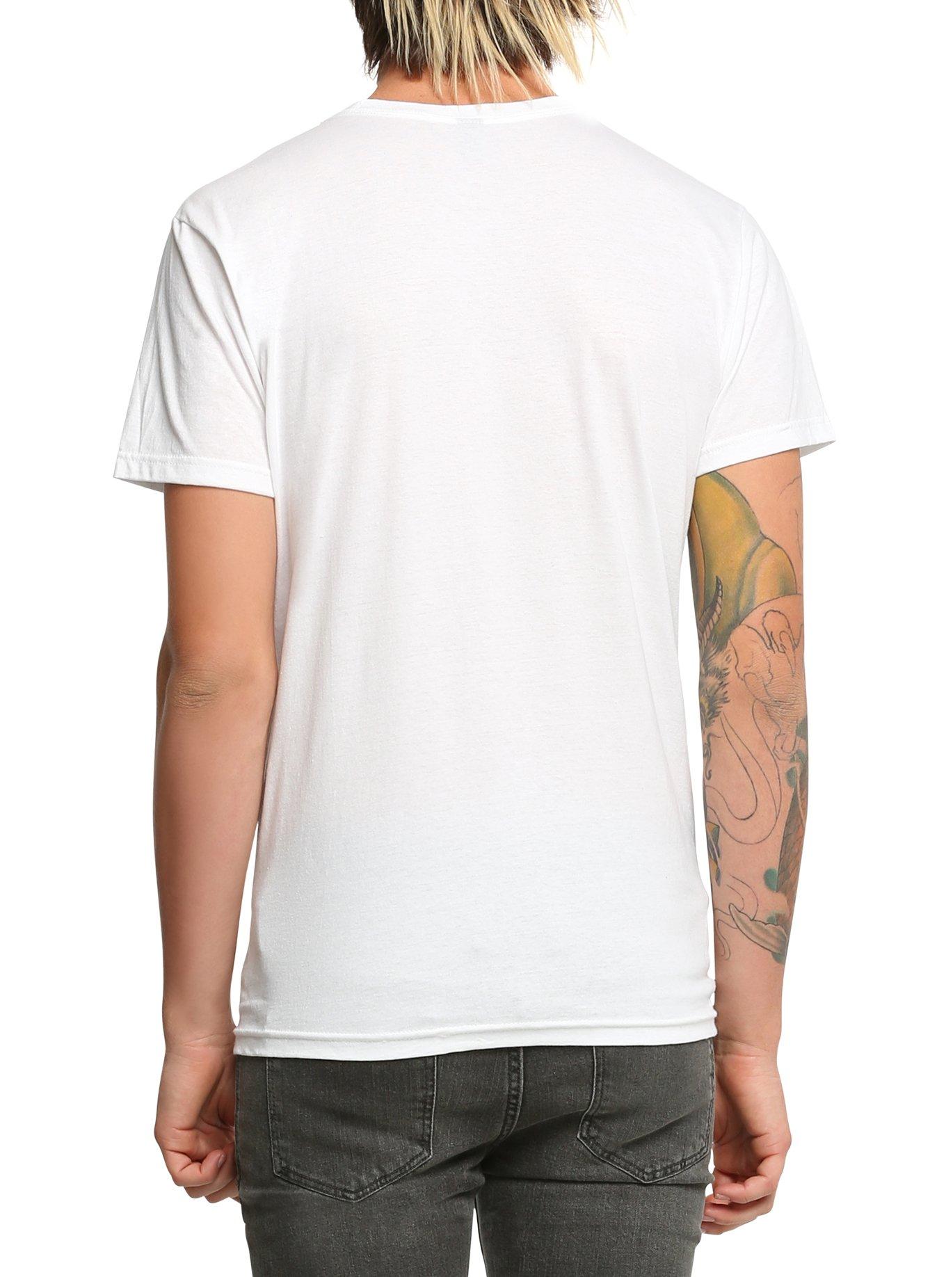 Red Hot Chili Peppers Tribal Rose Logo T-Shirt, , alternate