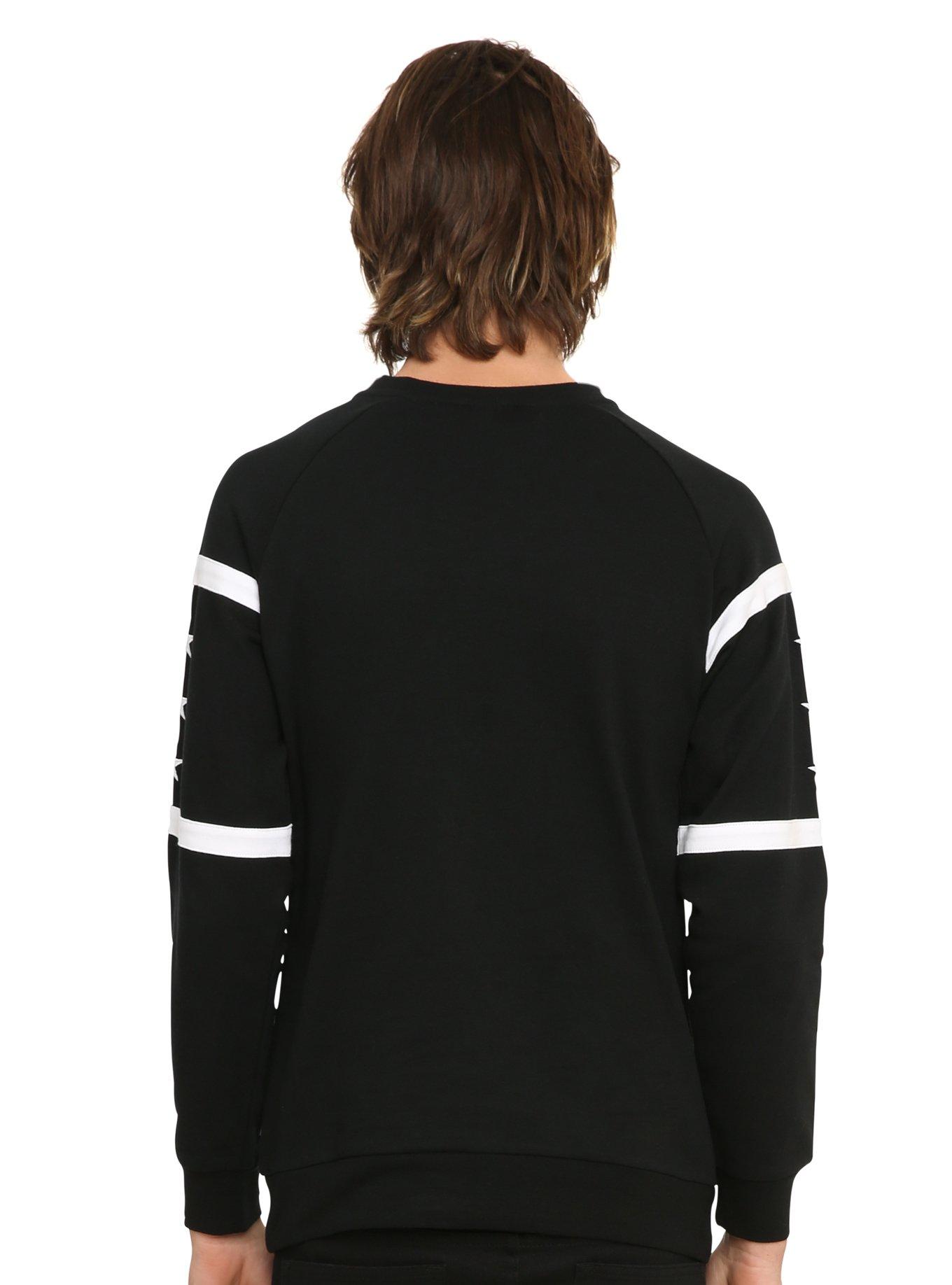 Fall Out Boy Crown Logo Hockey Crewneck Pullover, , alternate