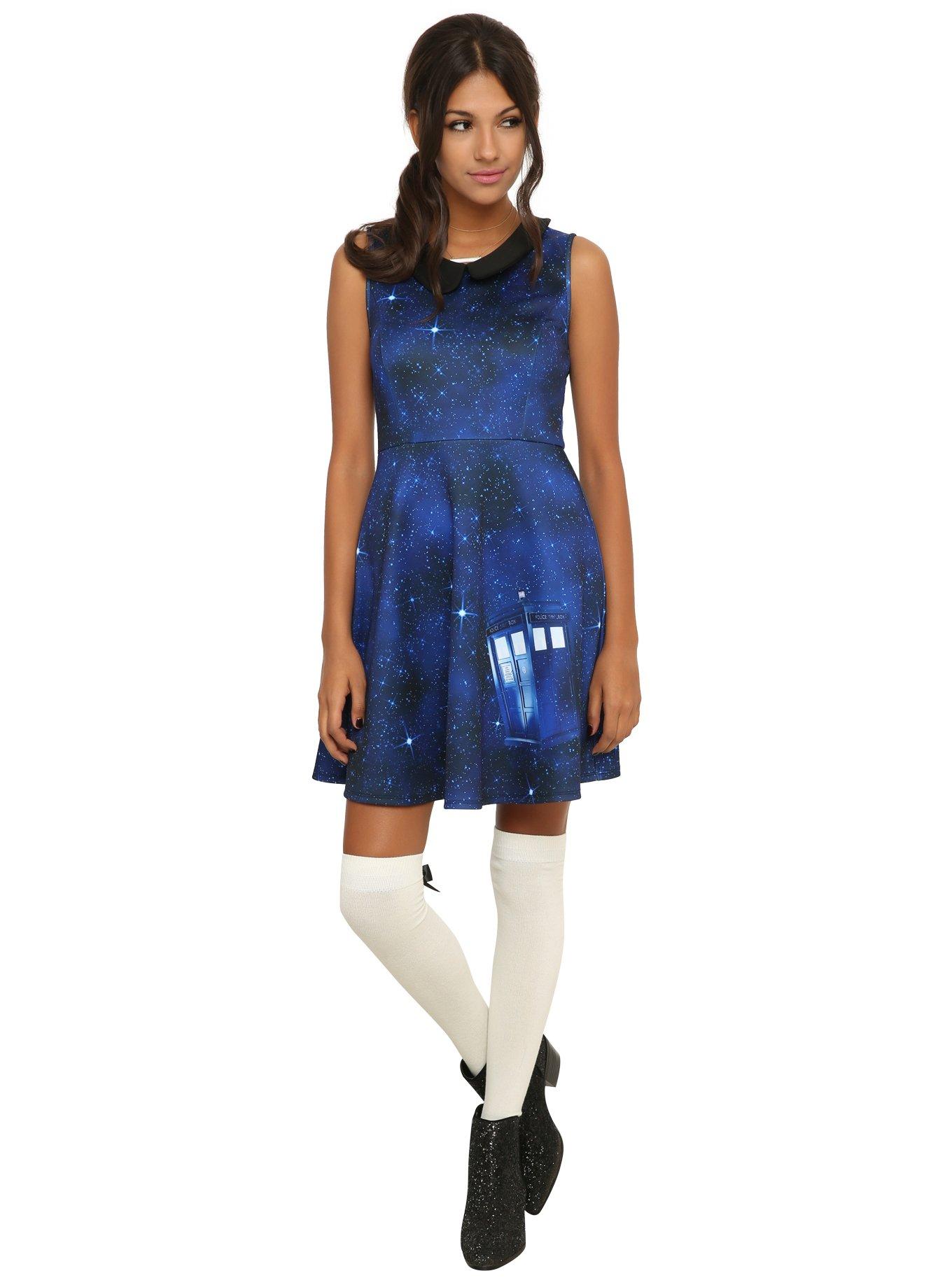 Doctor Who Galaxy TARDIS Dress, , alternate