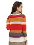 Doctor Who Fourth Doctor Striped Girls Cardigan, , alternate