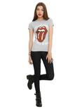 The Rolling Stones 1975 US Tour Girls T-Shirt, BLACK, alternate