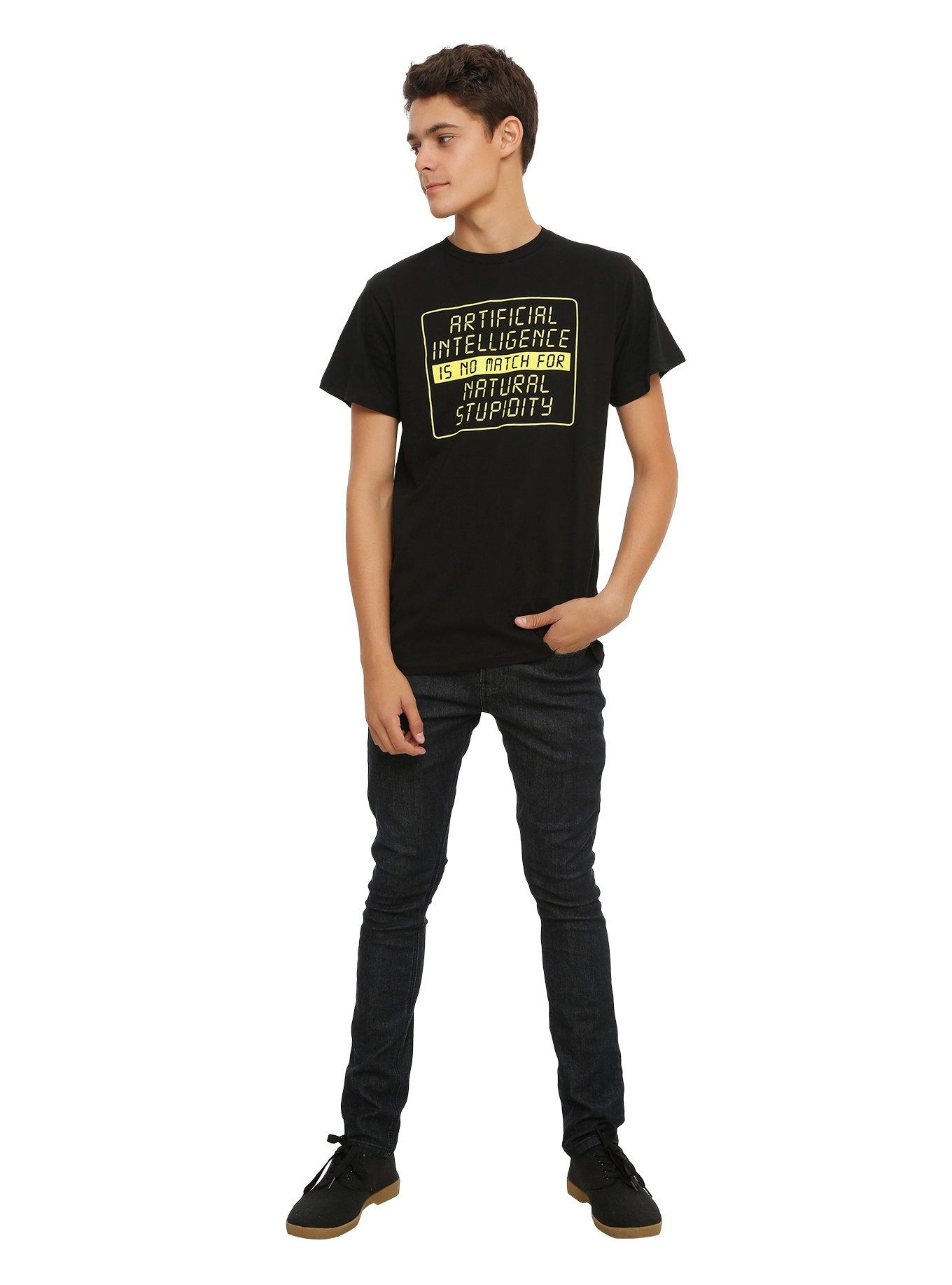 Artificial Intelligence No Match T-Shirt, , alternate