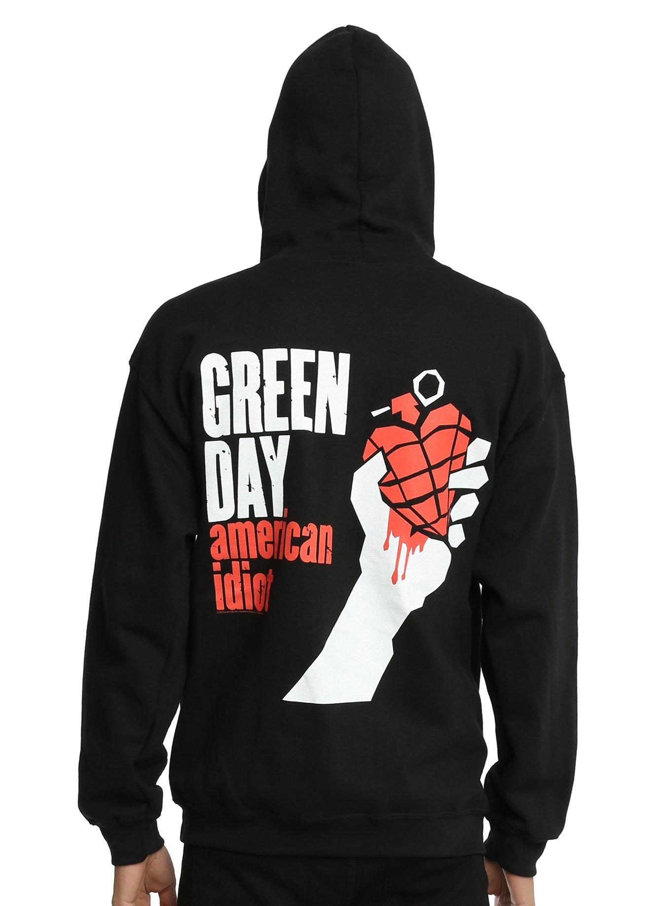 Green Day American Idiot Hoodie, , alternate