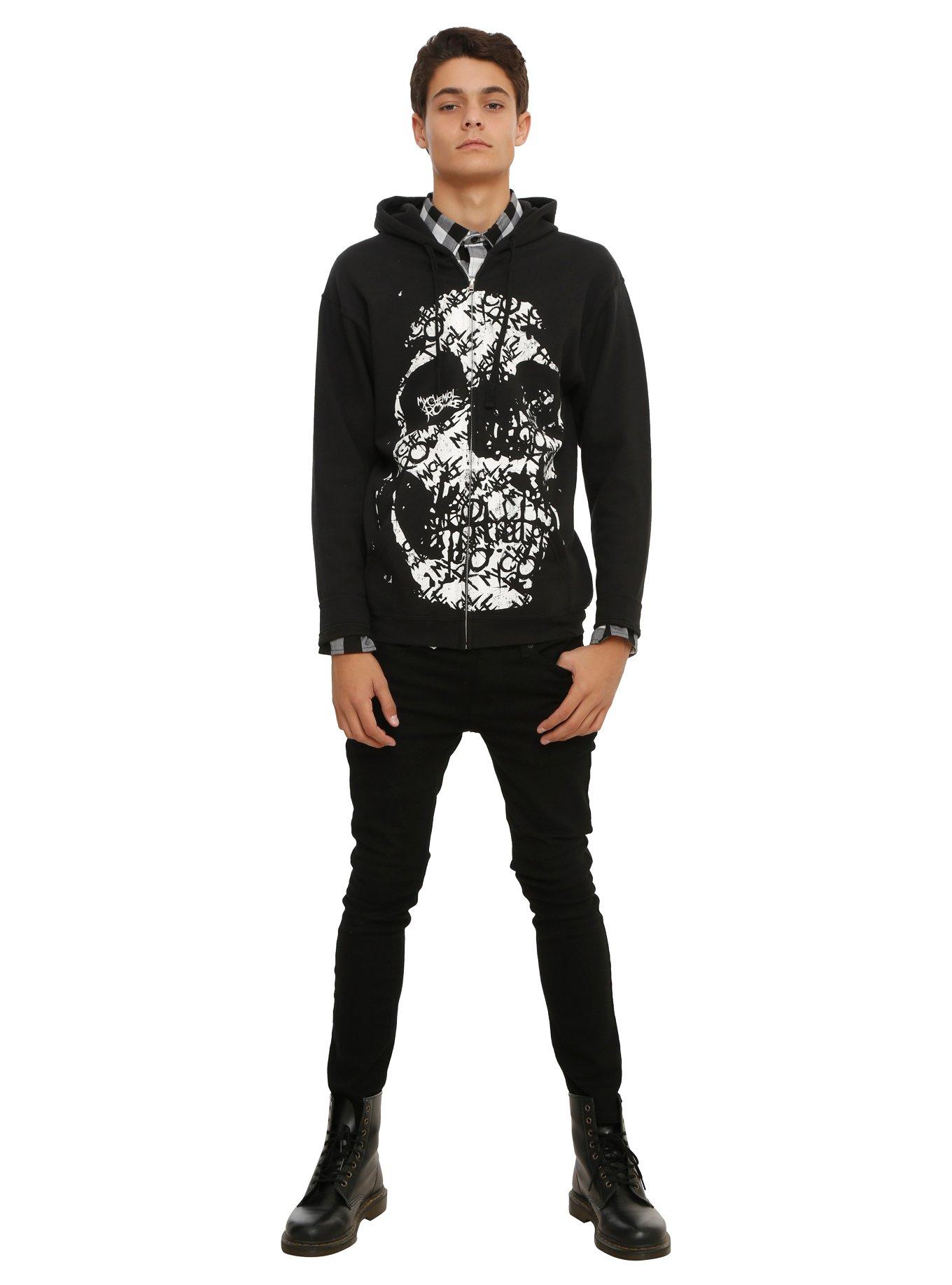 My Chemical Romance Skull Hoodie, , alternate