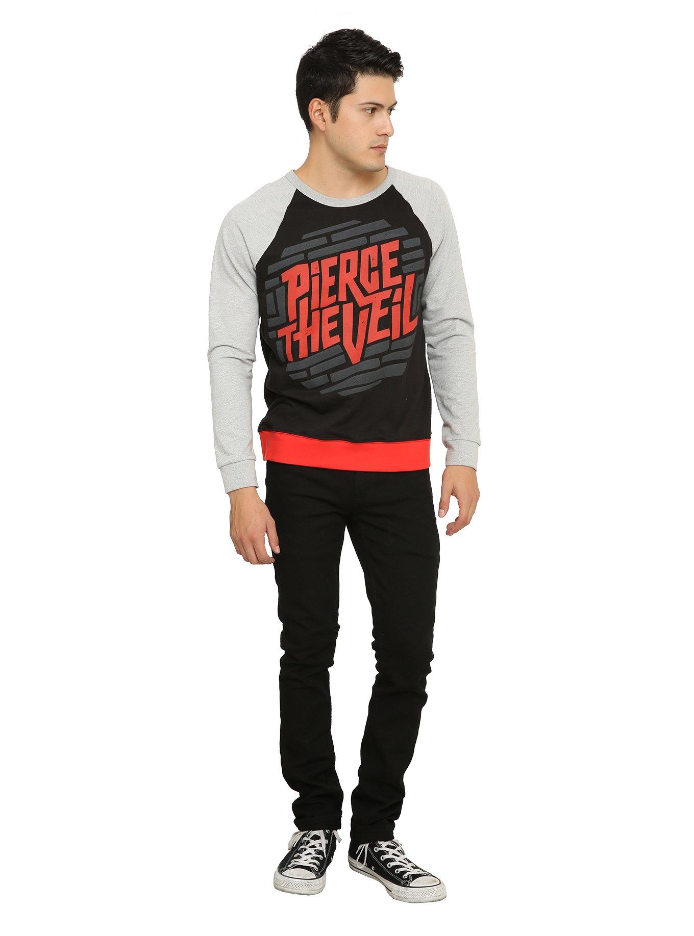 Pierce The Veil Color Block Sweatshirt, , alternate