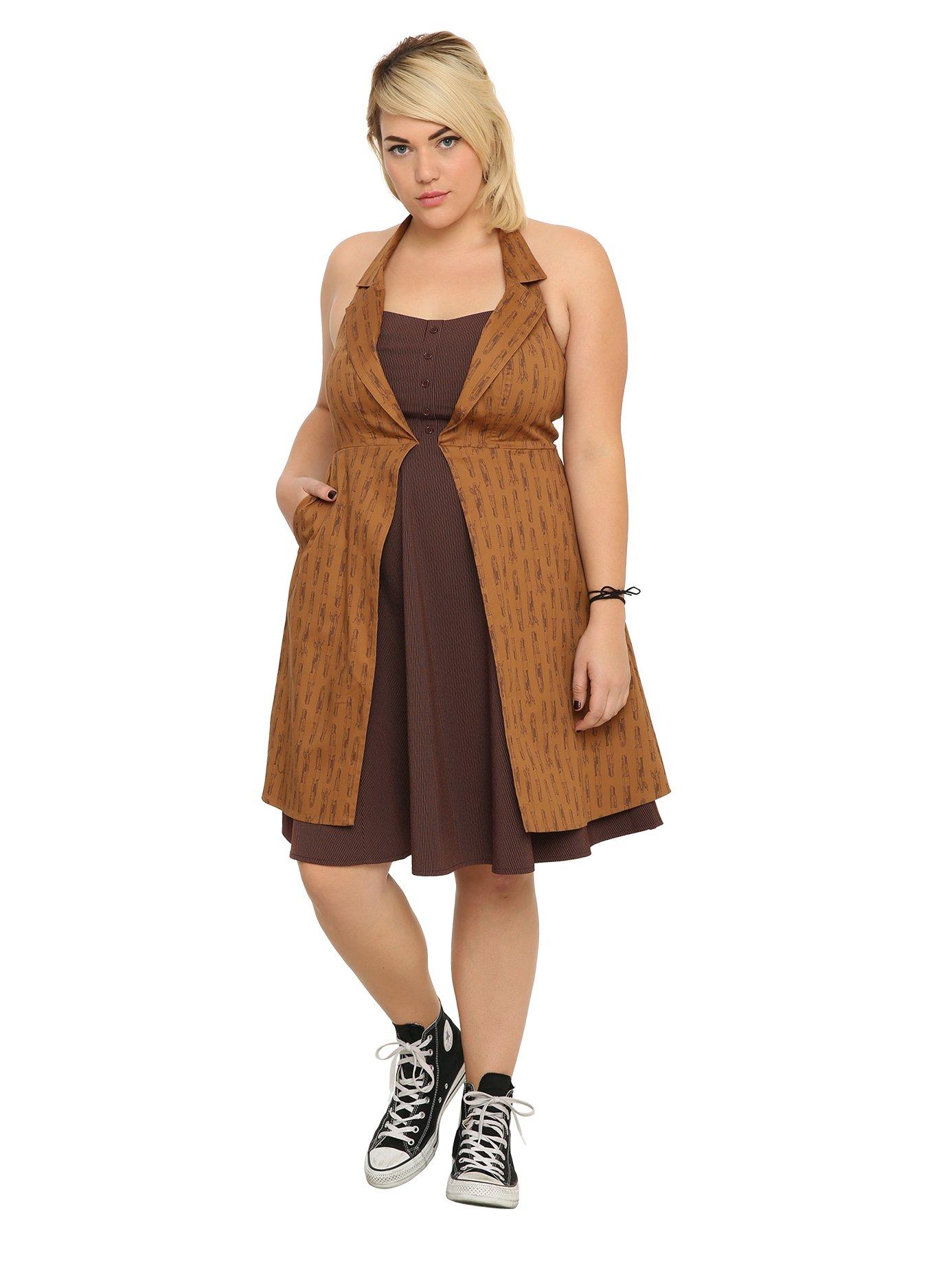 Doctor Who Regeneration Dress Plus Size, , alternate