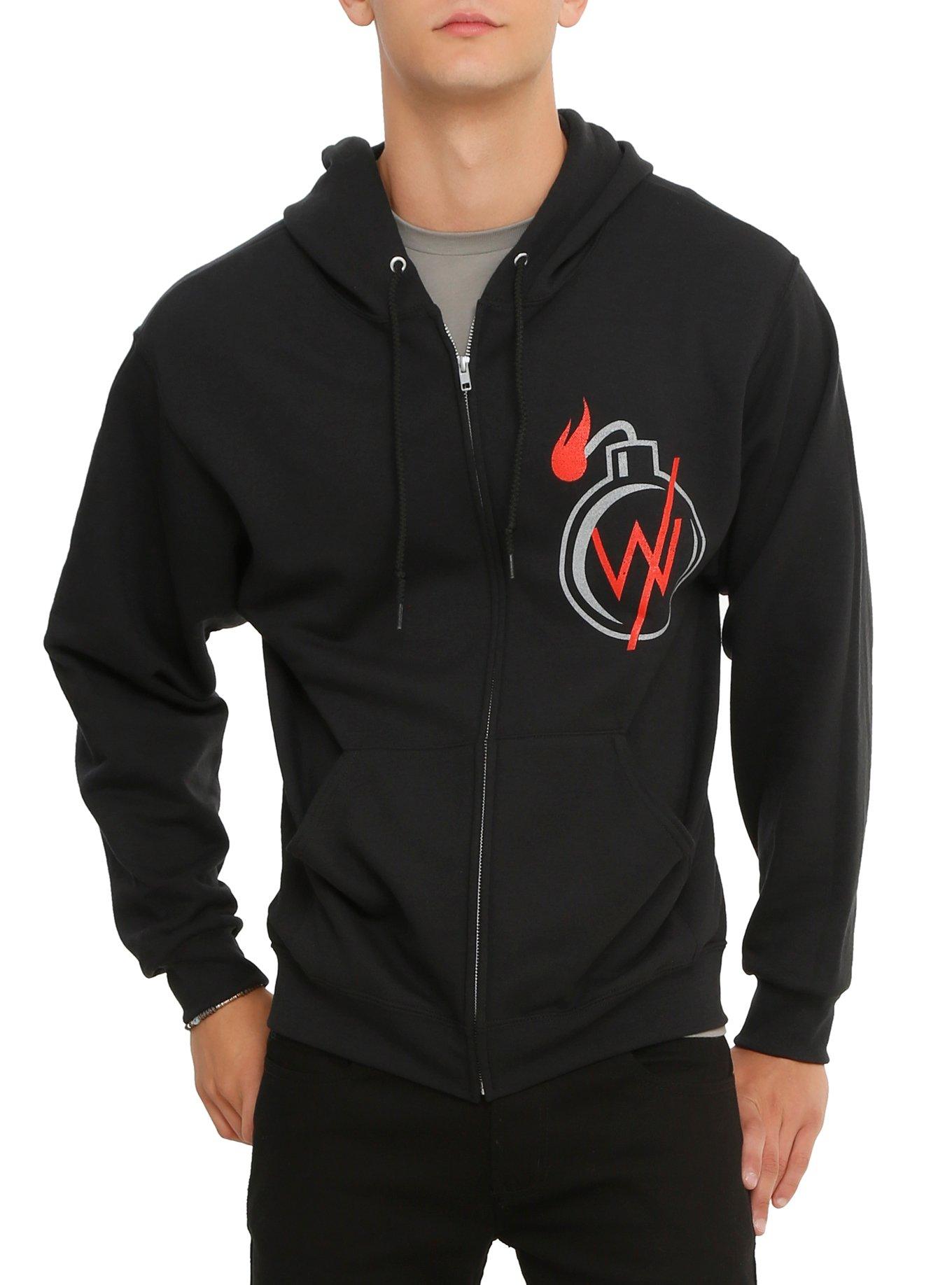 Sleeping With Sirens Bomb Hoodie, , alternate