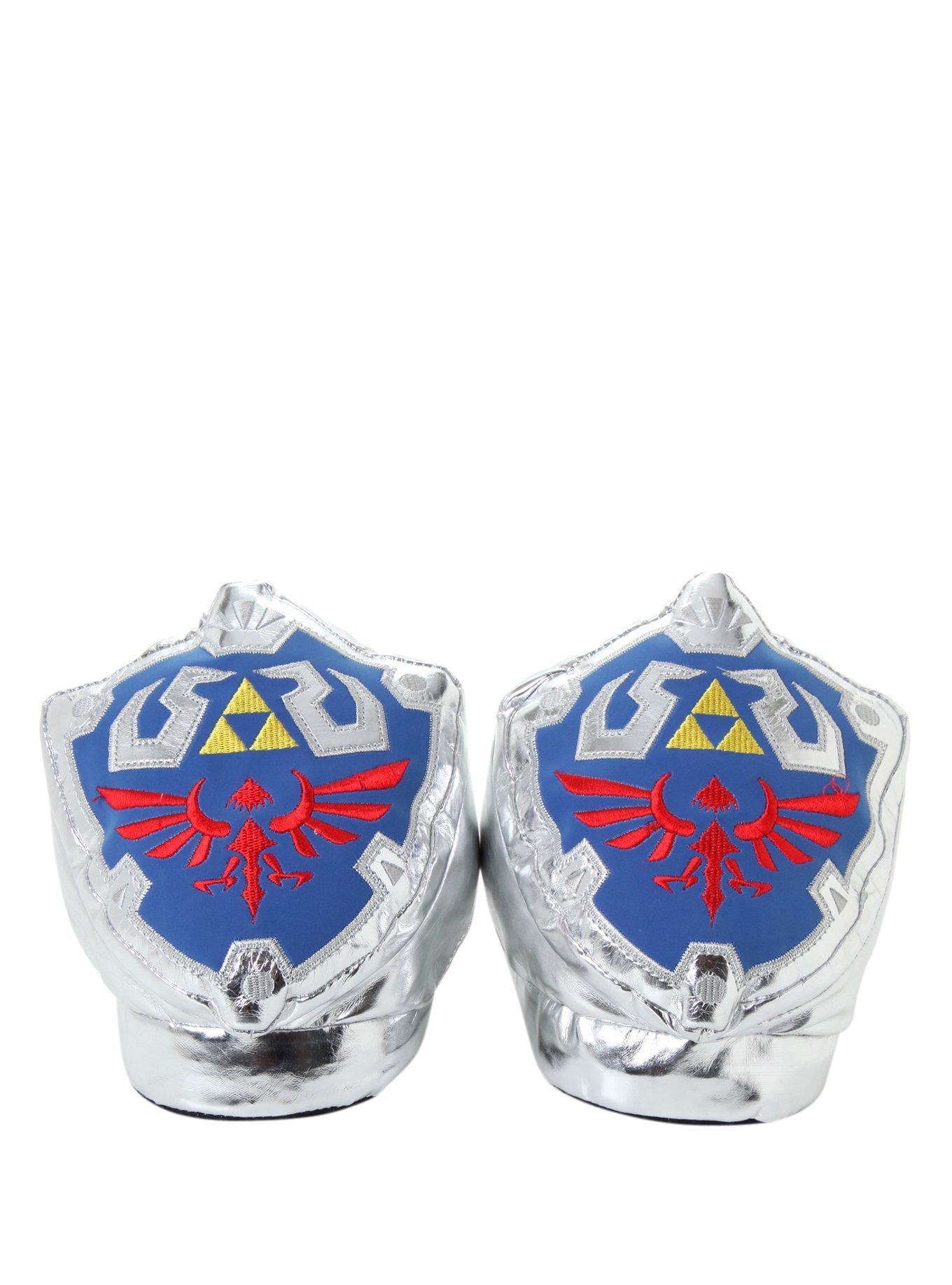 The Legend Of Zelda Shield Slippers, , alternate