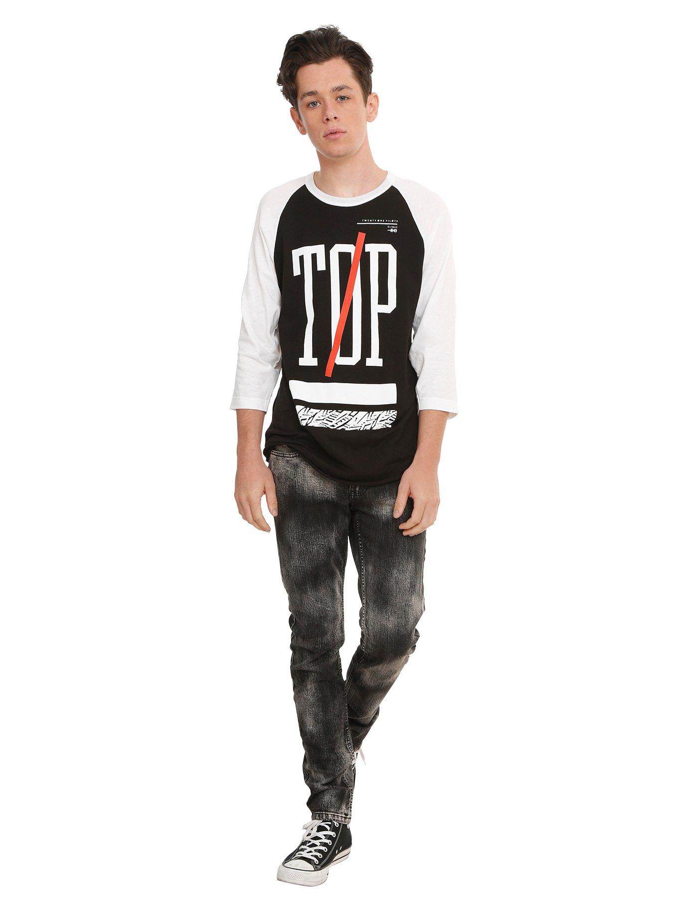 Twenty One Pilots TOP Raglan, , alternate