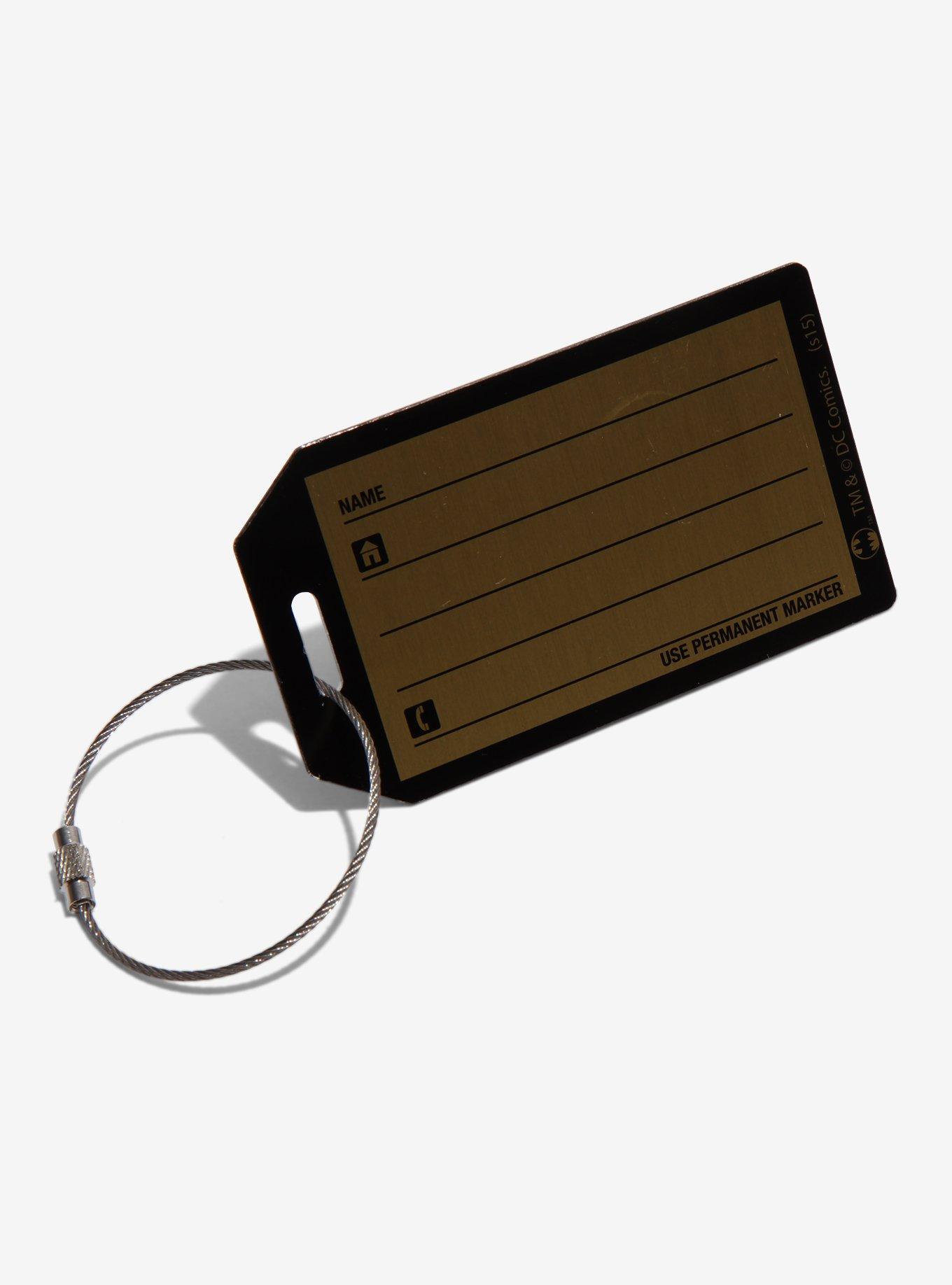 DC Comics Batman Aluminum Luggage Tag, , alternate