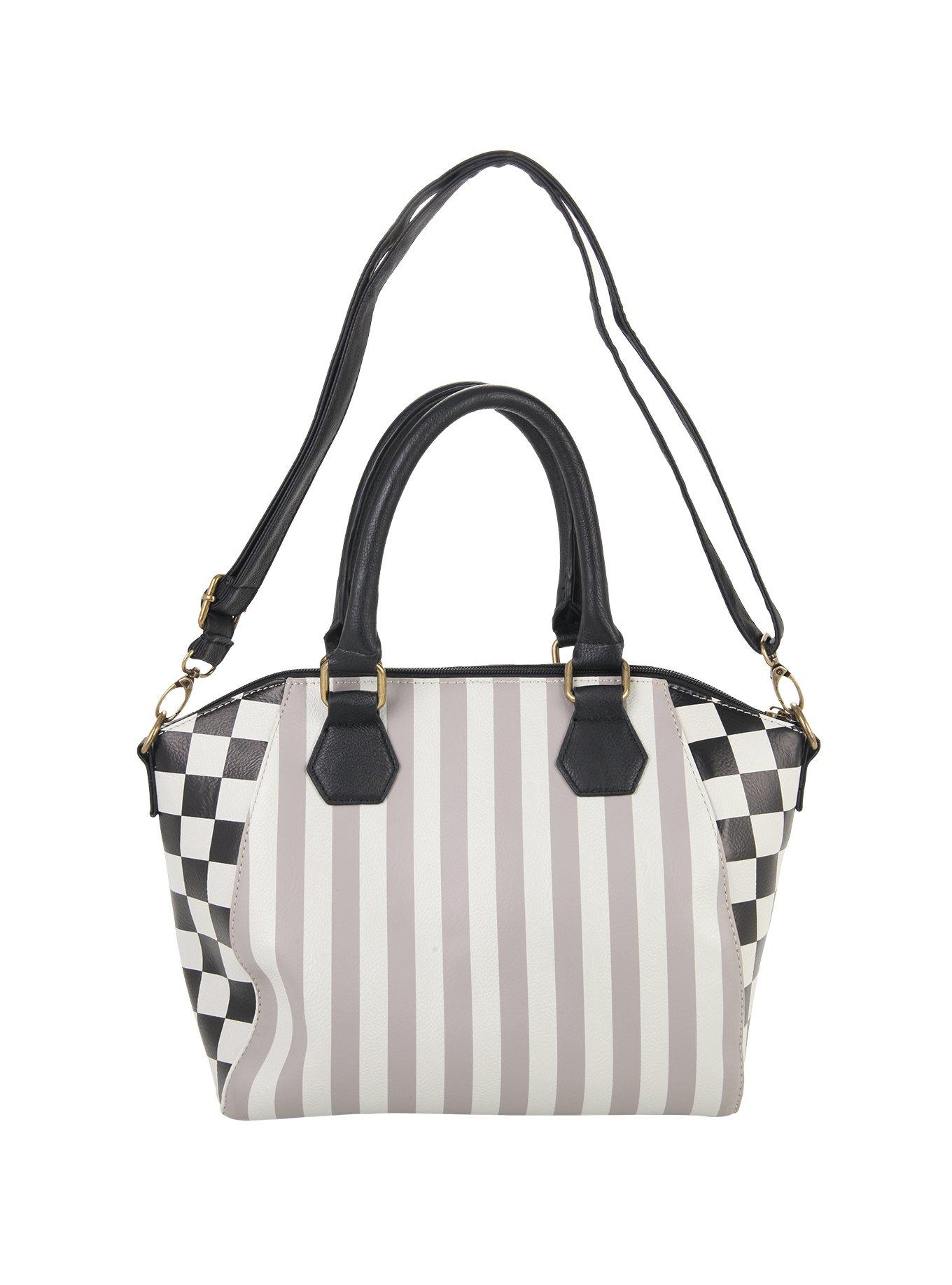 Disney Alice In Wonderland Checkered Bag, , alternate