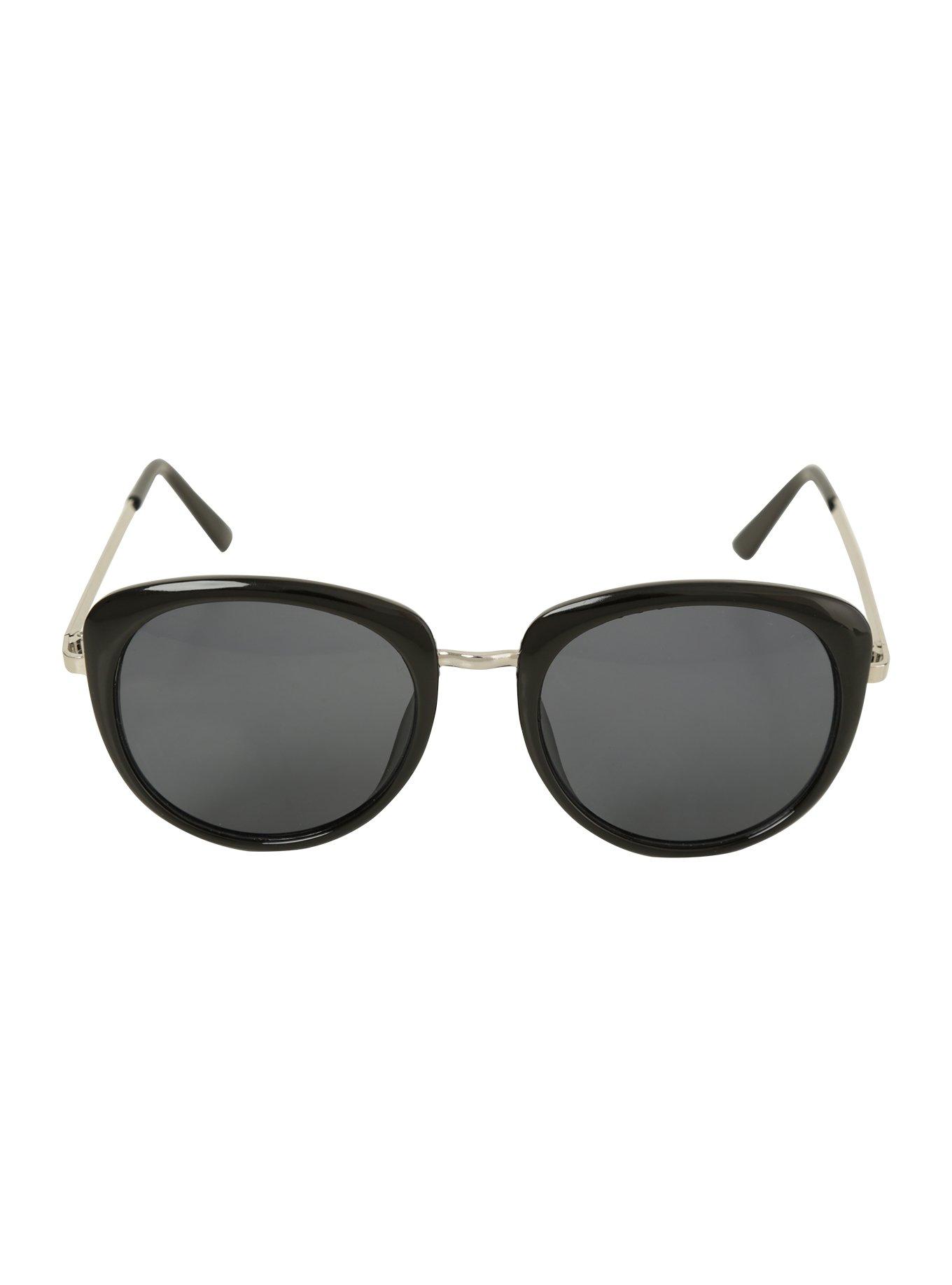 Black Square Sunglasses, , alternate