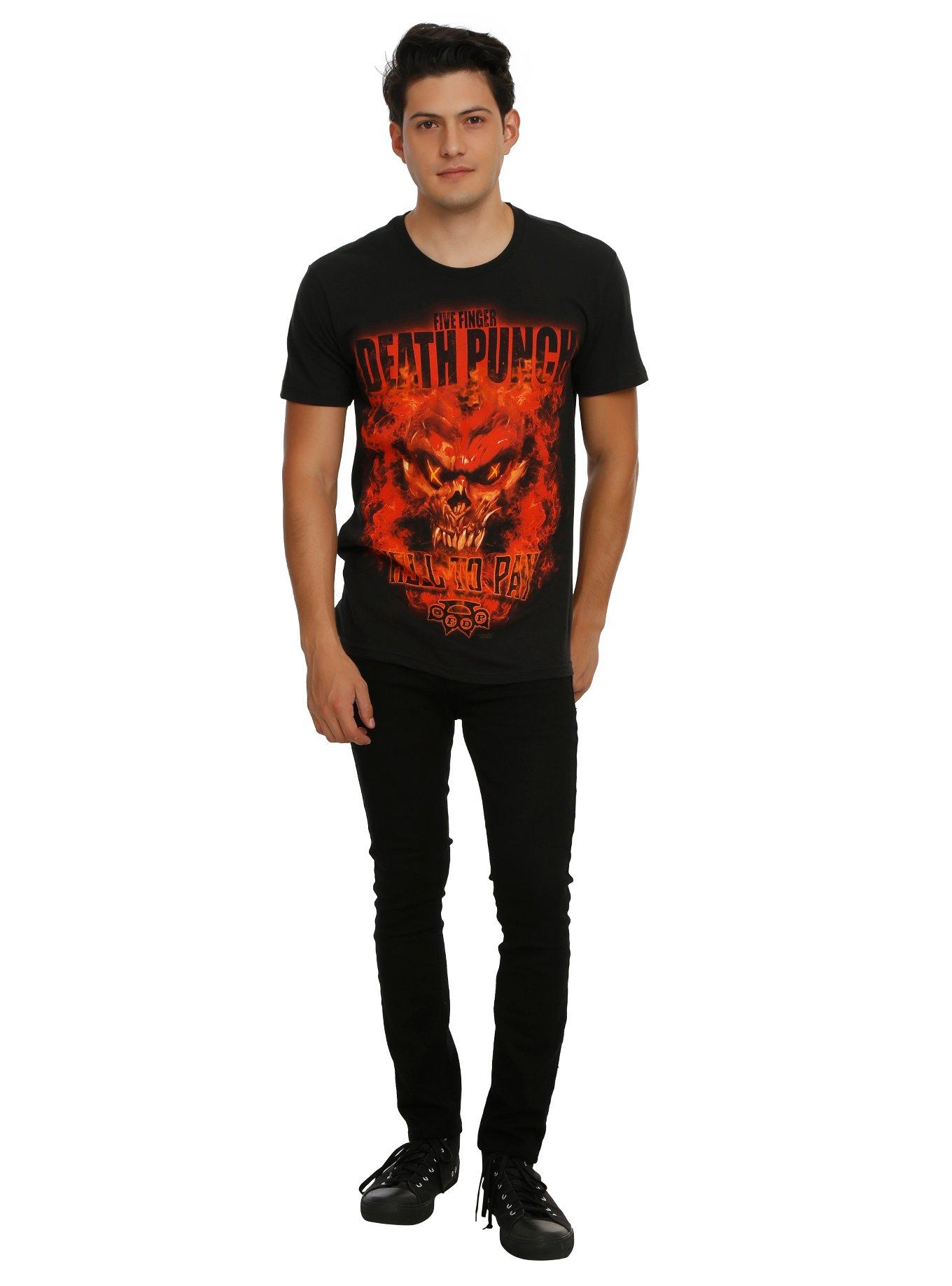 Five Finger Death Punch Hell To Pay T-Shirt, BLACK, alternate