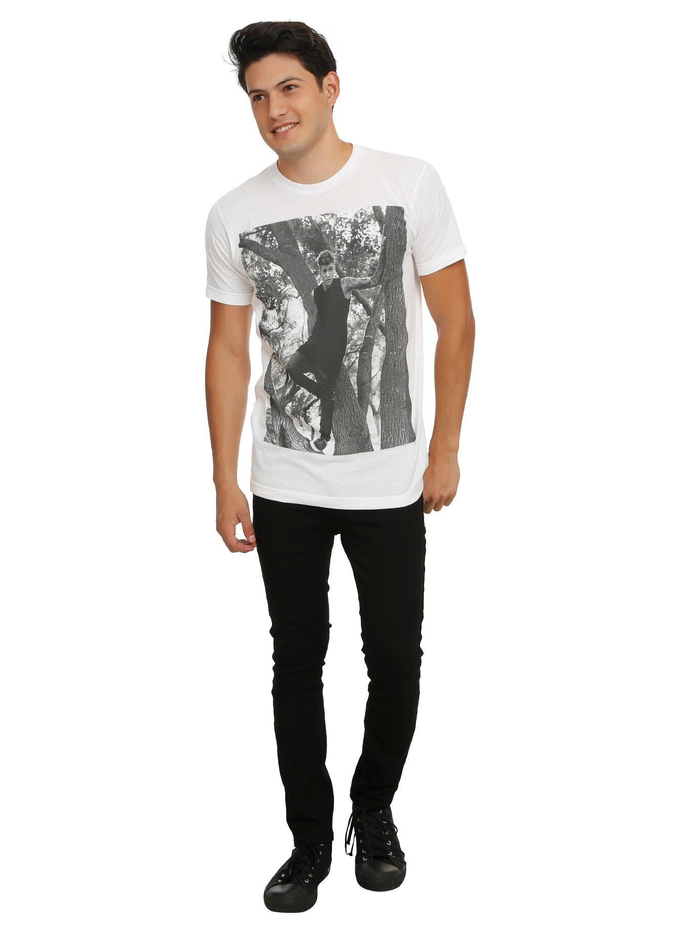 Justin Bieber In A Tree T-Shirt, , alternate