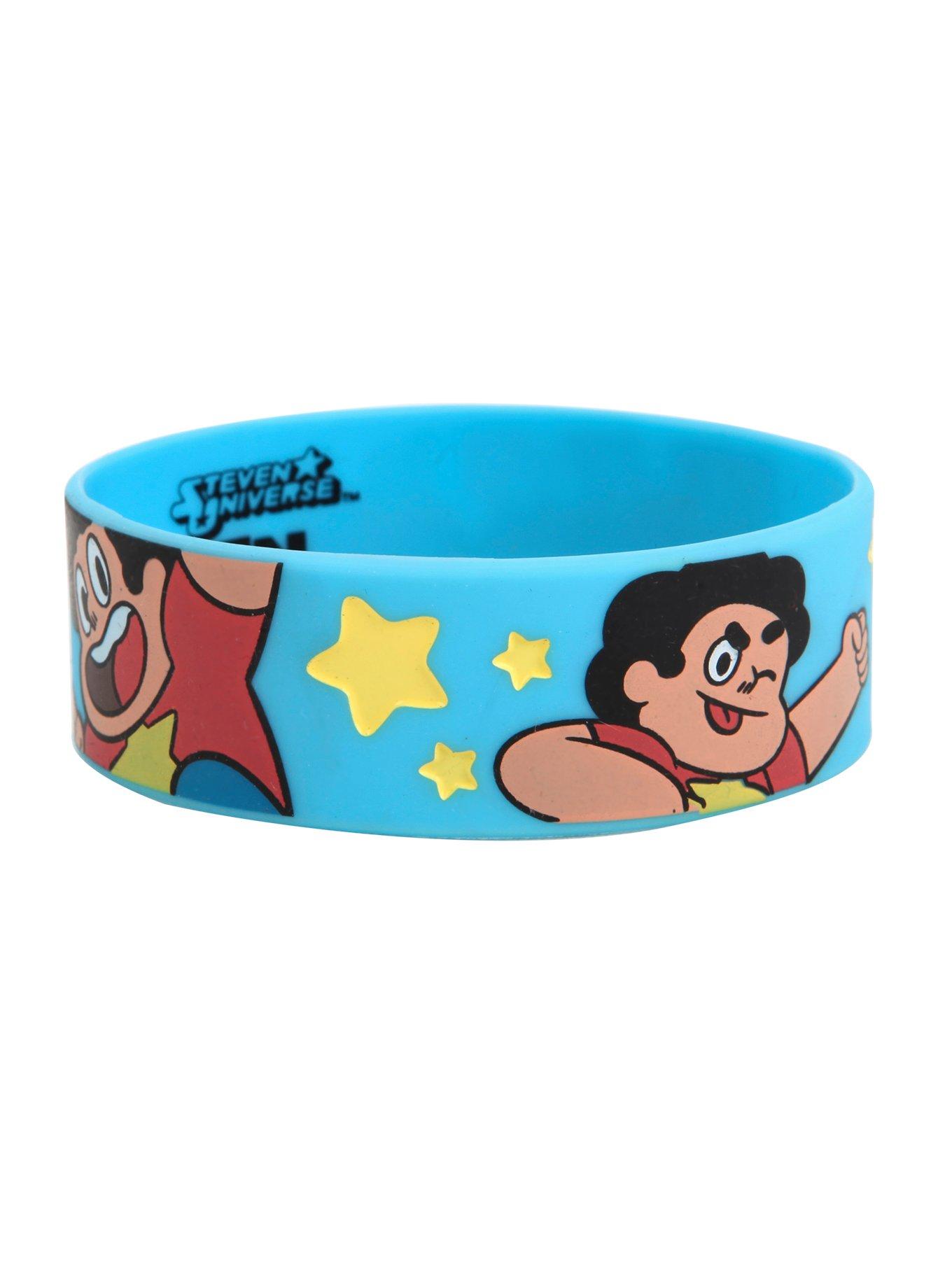 Steven Universe Believe Rubber Bracelet, , alternate