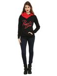 Panic! At The Disco Logo Cowl Neck Girls Pullover Hoodie, , alternate