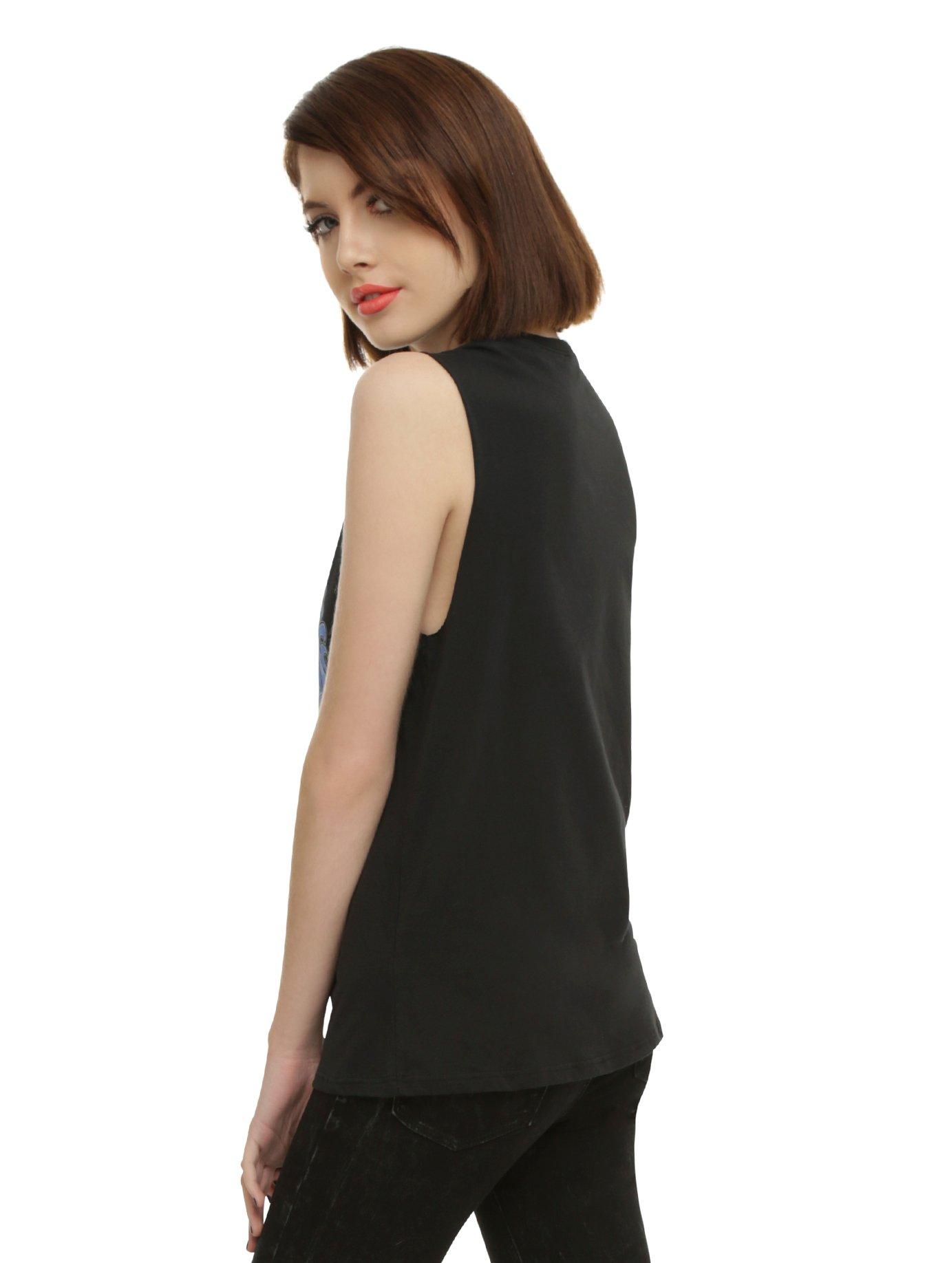 Disney The Princess And The Frog Tiana Stained Glass Girls Muscle Top, , alternate