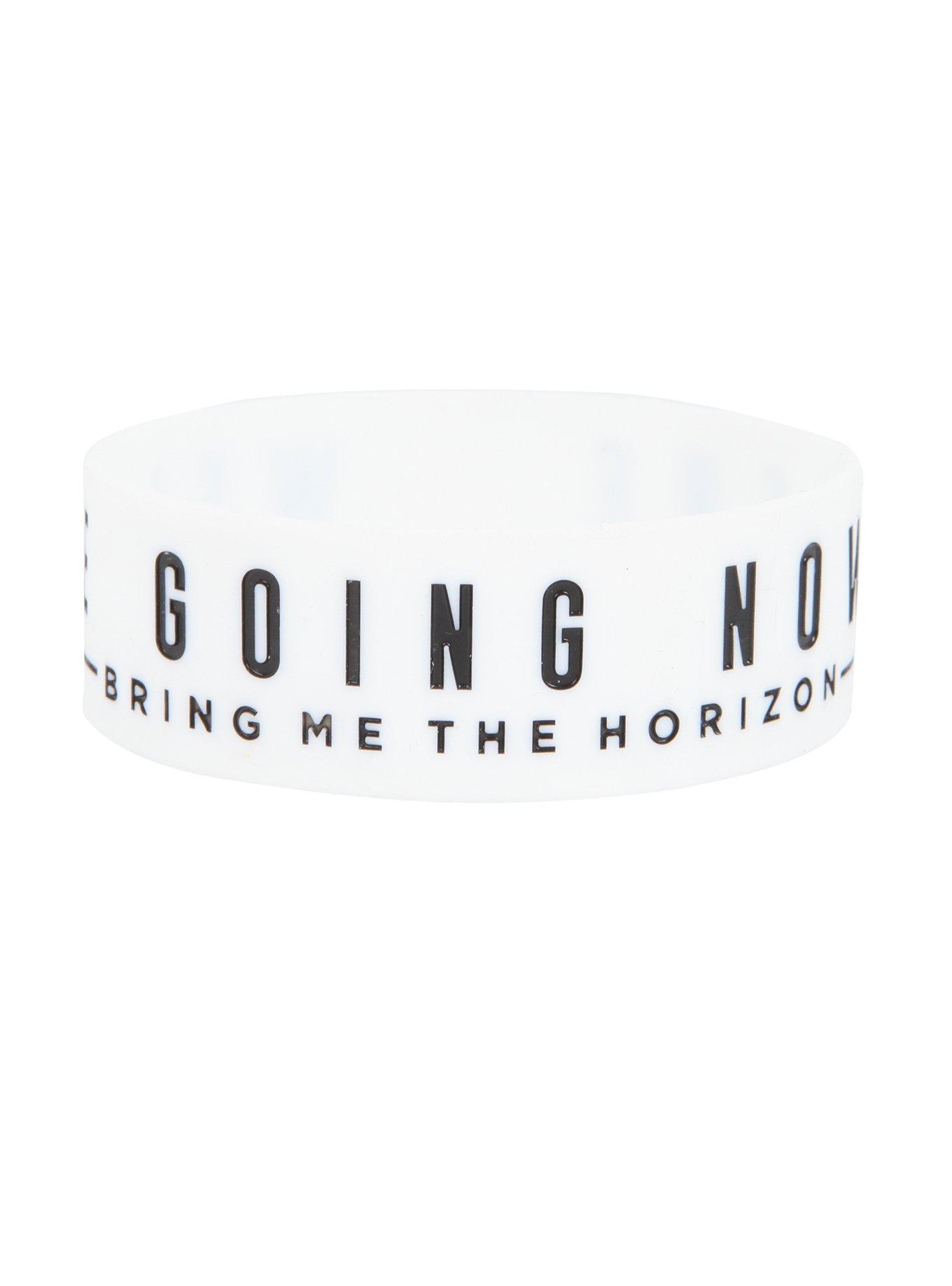 Bring Me The Horizon Going Nowhere Rubber Bracelet, , alternate