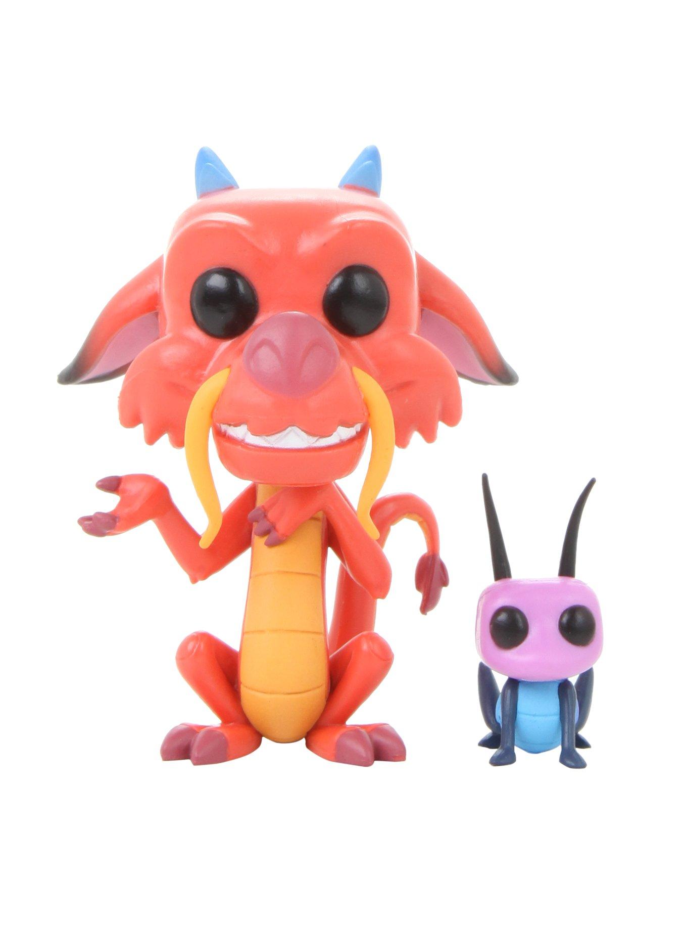 Funko Disney Mulan Pop! Mushu & Cricket Vinyl Figures, , alternate