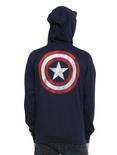 Marvel Captain America Shield Hoodie, , alternate