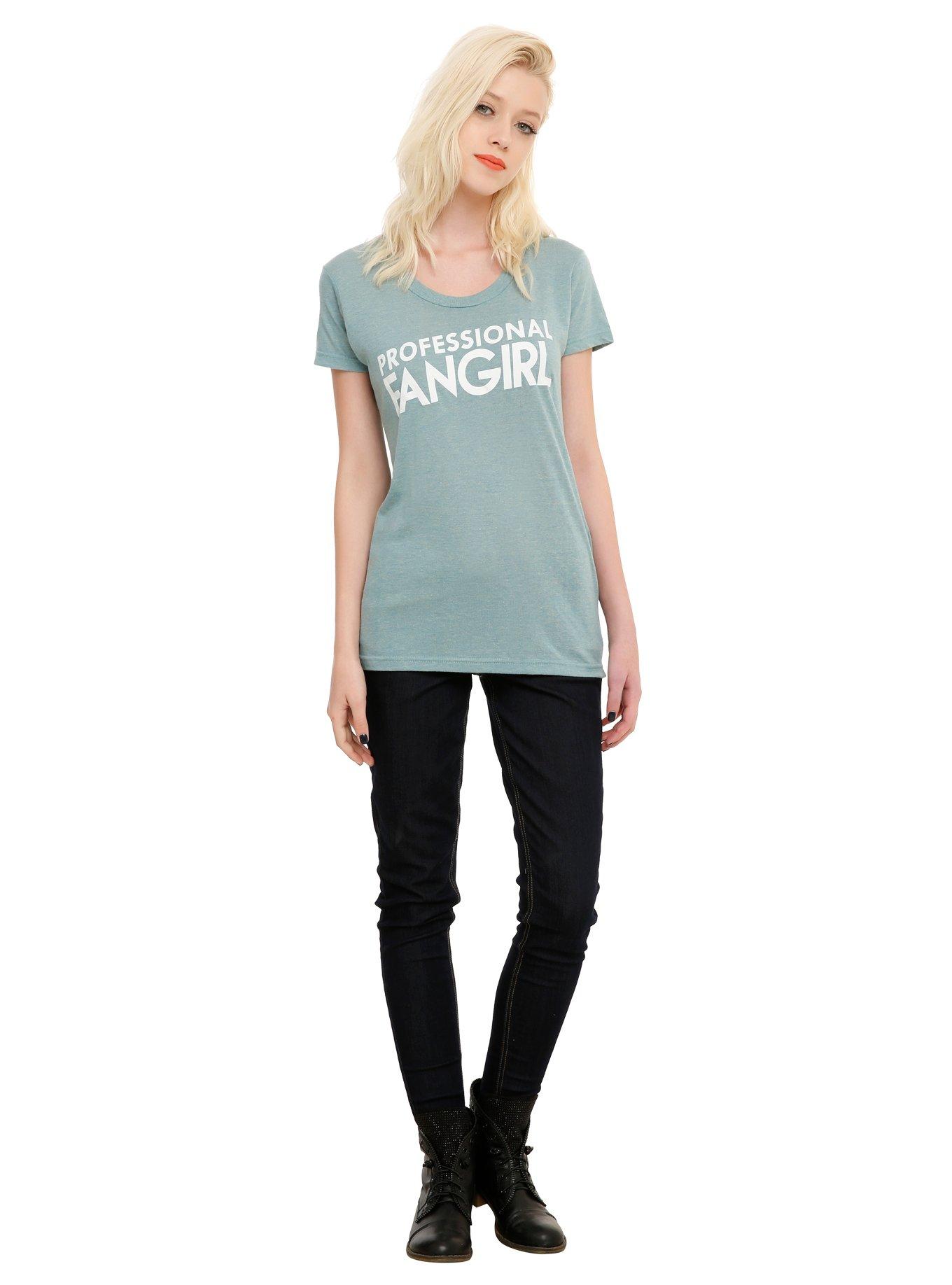 Professional Fangirl Girls T-Shirt, , alternate