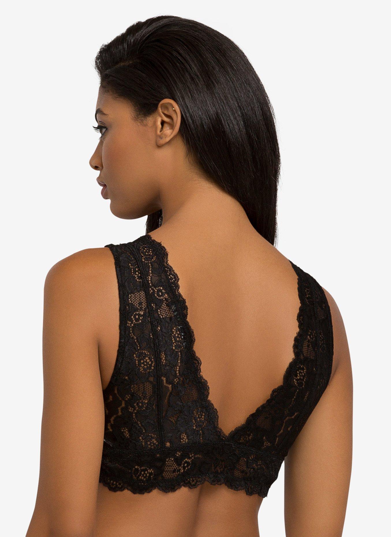 Lace Crop Bralette, , alternate