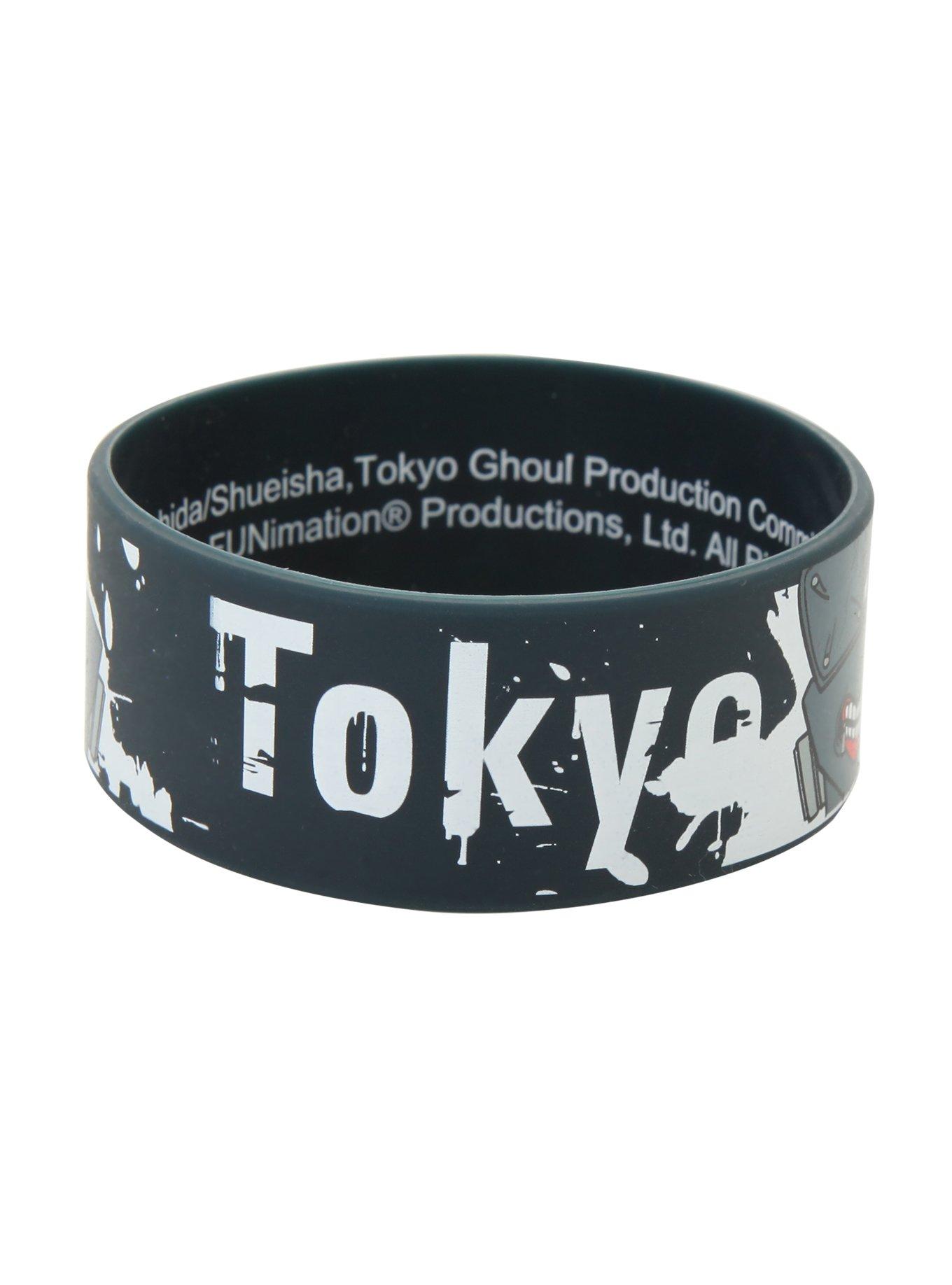 Tokyo Ghoul Kaneki Ken Mask Rubber Bracelet, , alternate