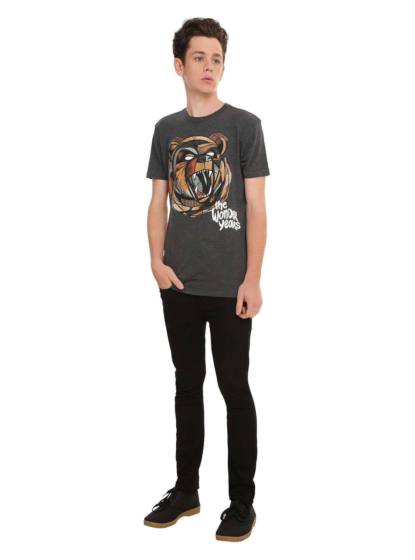 The Wonder Years Bear Head T-Shirt, , alternate