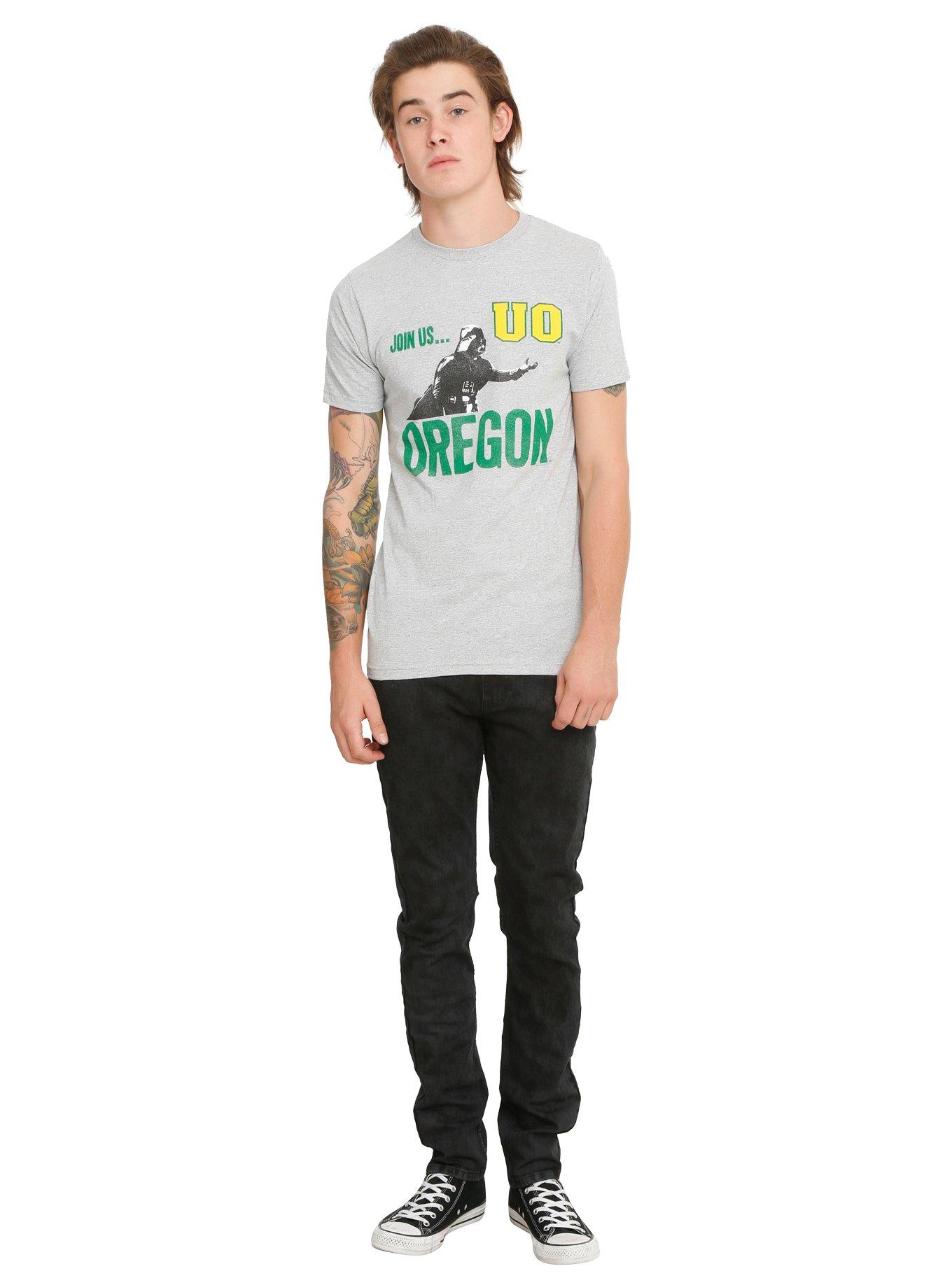 Star Wars NCAA Oregon Darth Vader T-Shirt, , alternate