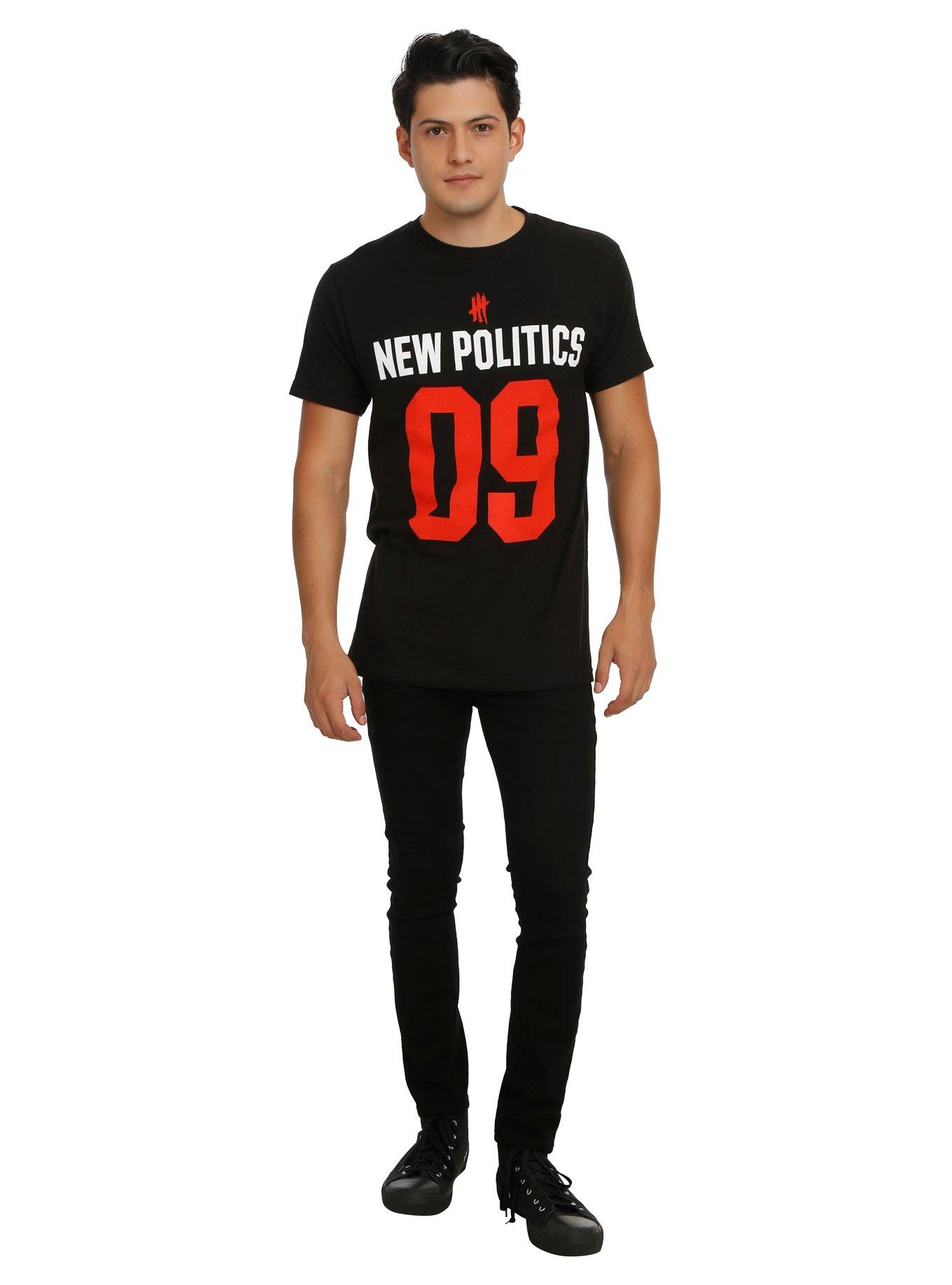 New Politics 09 T-Shirt, BLACK, alternate