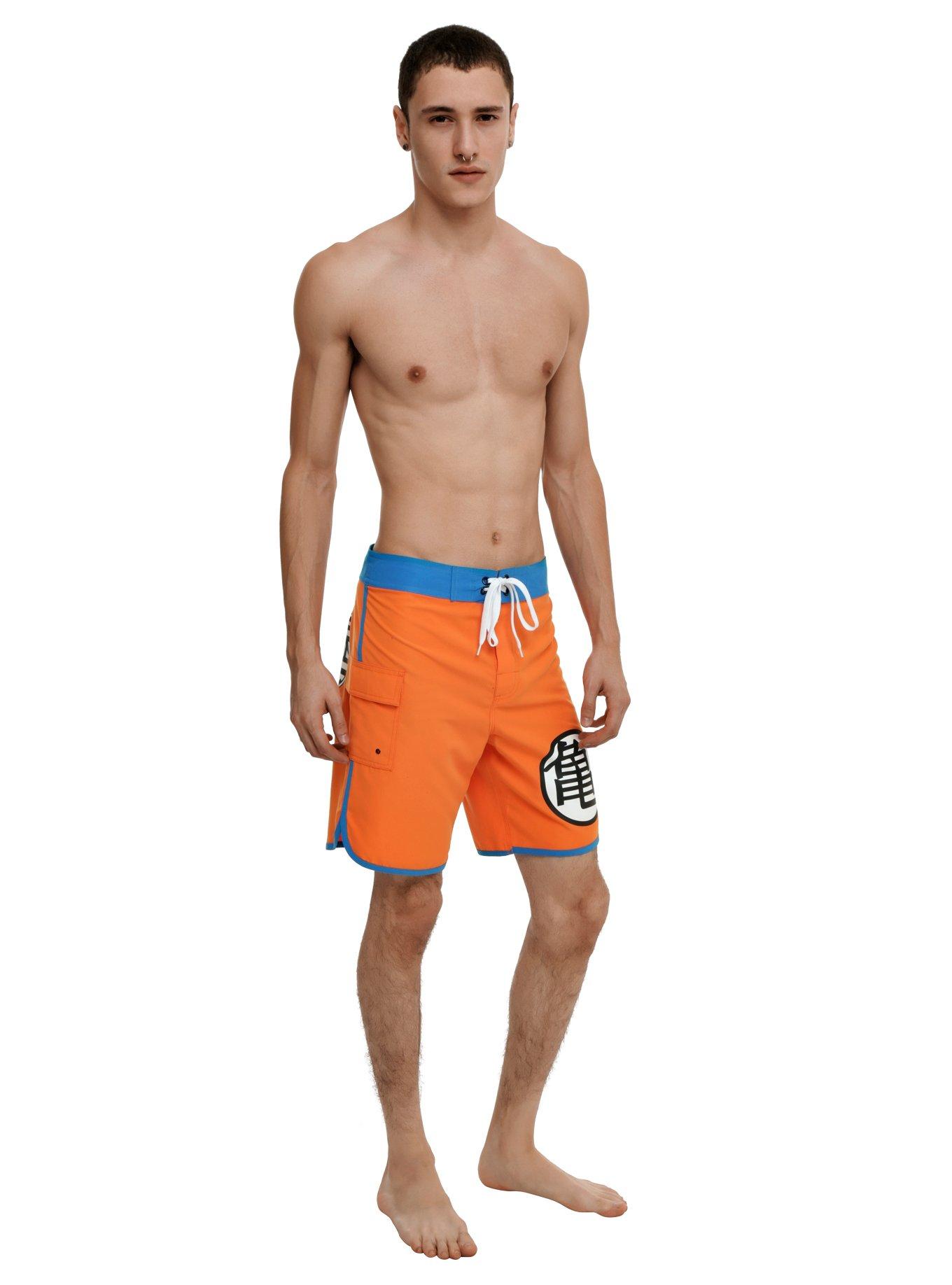 Dragon Ball Z Kame Symbol Swim Trunks, , alternate