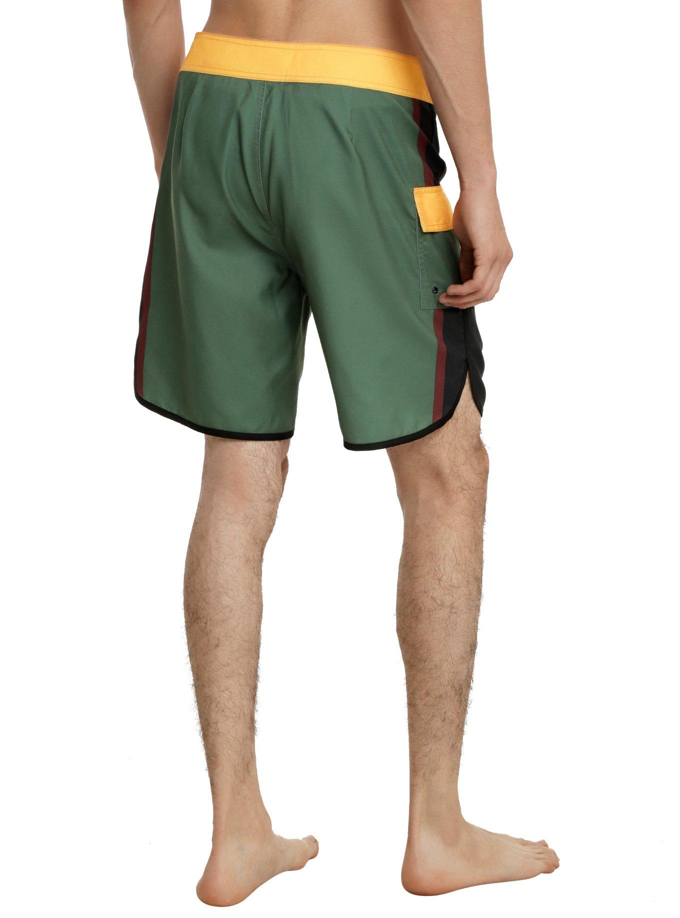 Star Wars Boba Fett Swim Trunks, , alternate